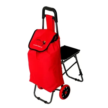 Mule Shopping Trolley - Red