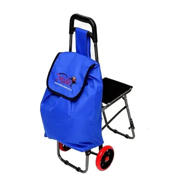 Mule Shopping Trolley - Blue