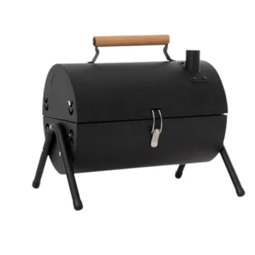 Black Charcoal BBQ Grill 