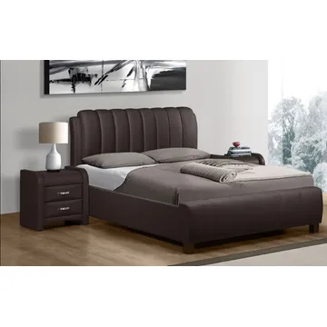 Everest sleigh Bedroom Suite - King Brown