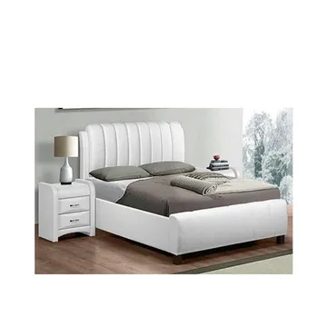 Everest sleigh Bedroom Suite - Double White