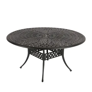 Lattice Aluminum Patio Table