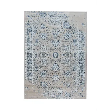 Modern Floral BK Rug (1.6 x 2.3) - Blue