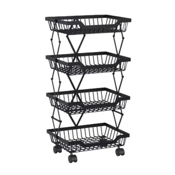 4-Tier vegetable storage rack