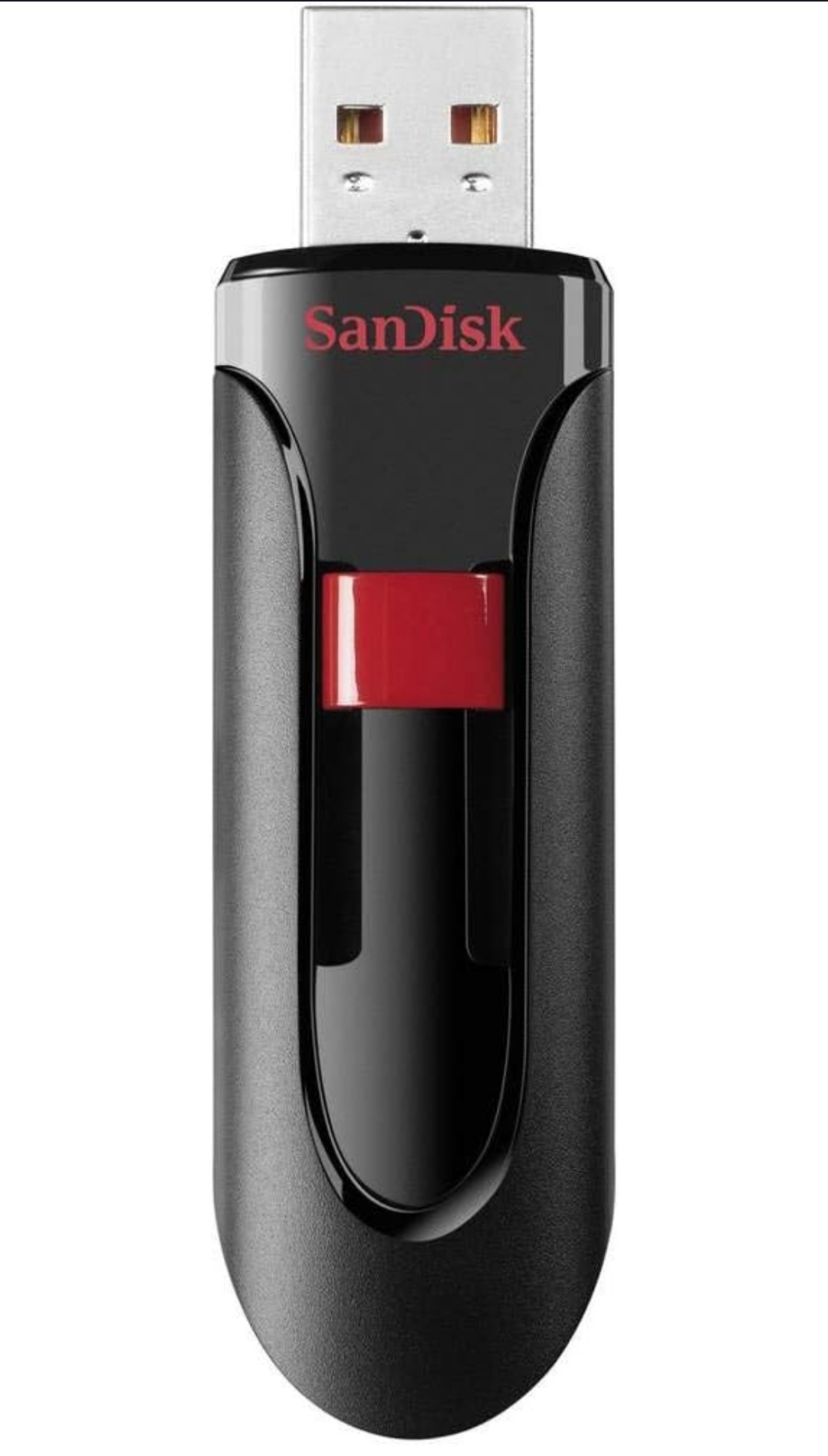 SanDisk Cruzer Glide 32 GB USB Flash Drive USB 2.0 , Black & Red