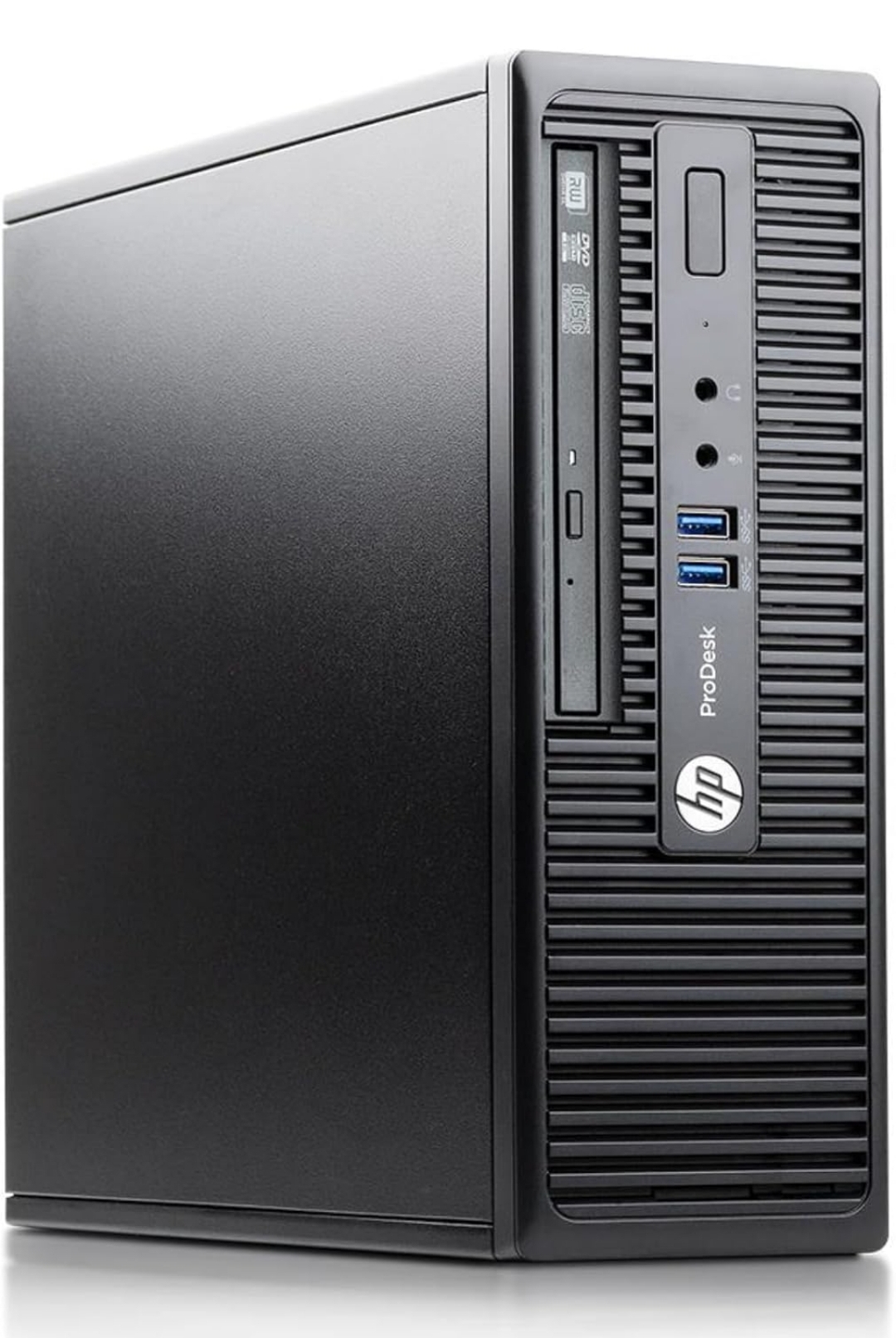 HP Prodesk, Pc Desktop SFF Pronto All'Uso, Computer Pc Fisso Intel i5-6500 3.20 GHz, Ram 8Gb, SSD 256Gb, VGA, Display Port Wi-Fi, Libre Office, Win 10
