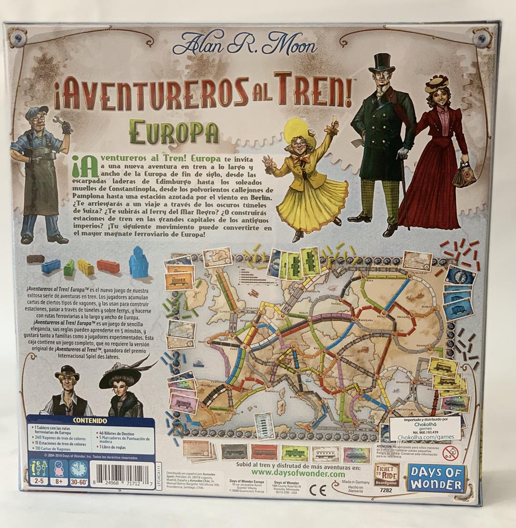 ¡Aventureros al Tren! Europa