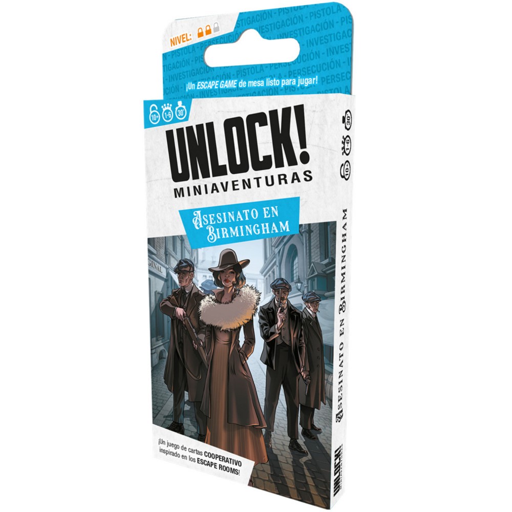 Unlock! Miniaventuras - Asesinato en Birmingham