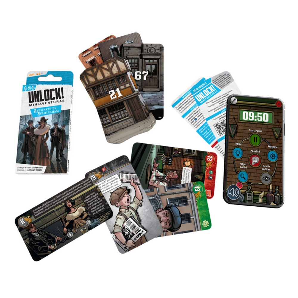 Unlock! Miniaventuras - Asesinato en Birmingham