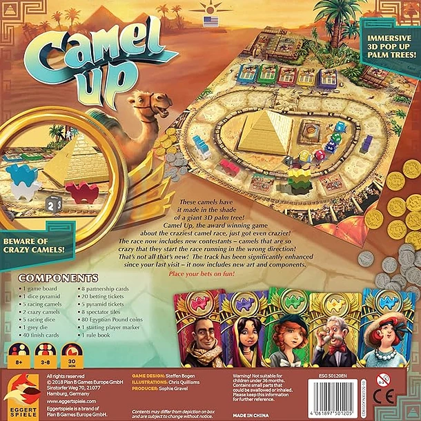 Camel Up -  Versión Ingles