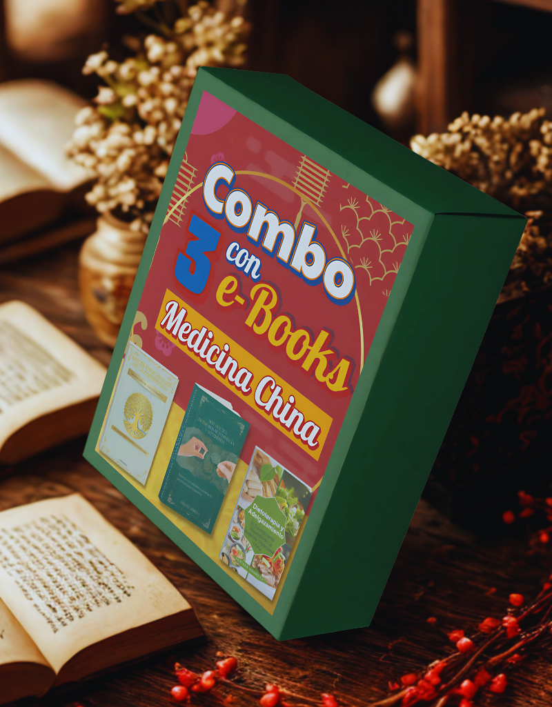 Combo con 3 eBooks de Medicina Tradicional China