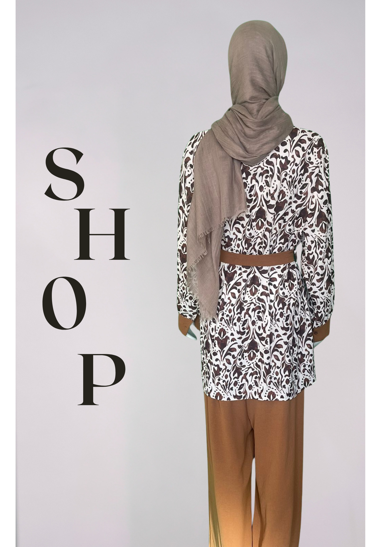 Elegant Printed Cord Set