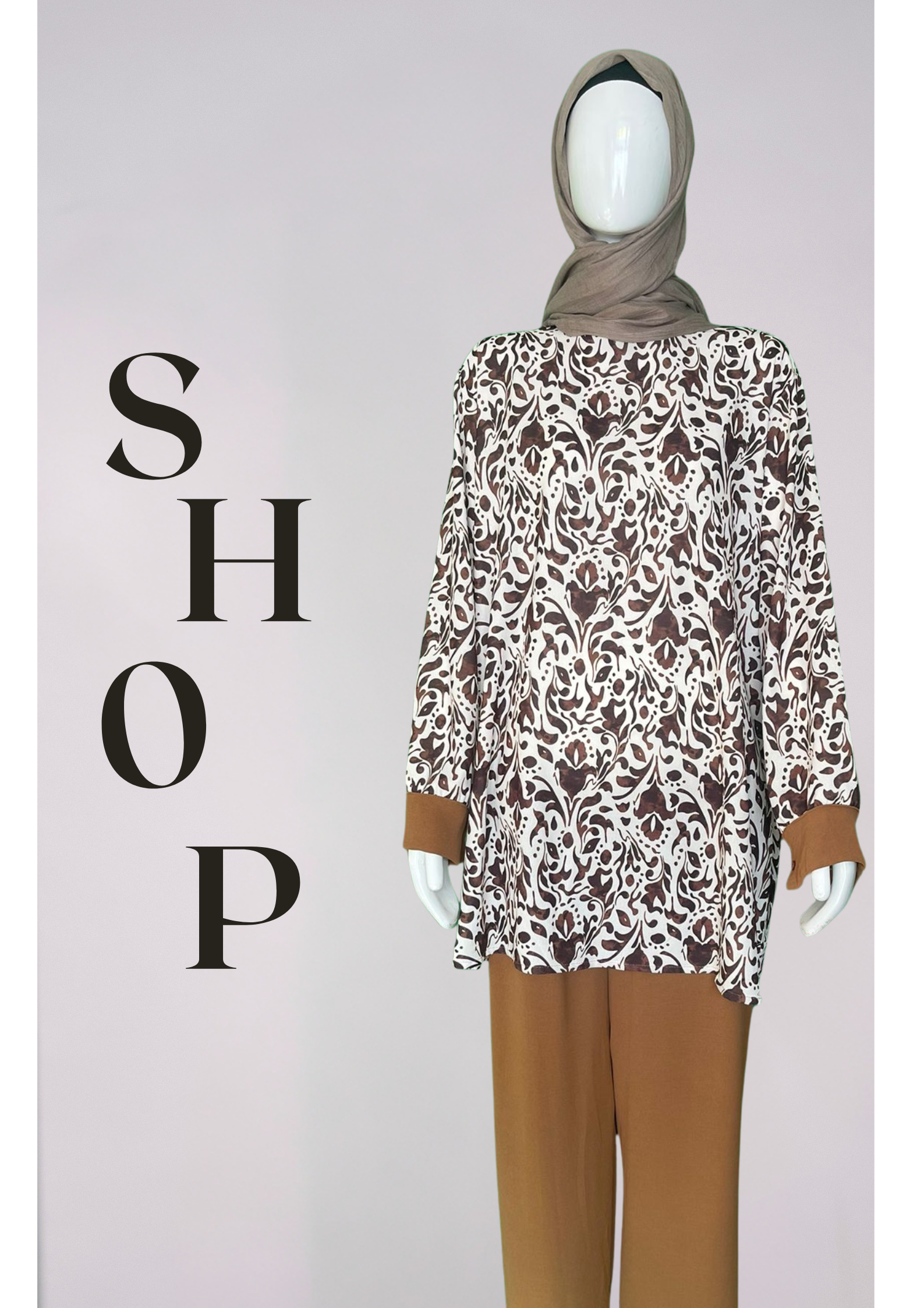 Elegant Printed Cord Set