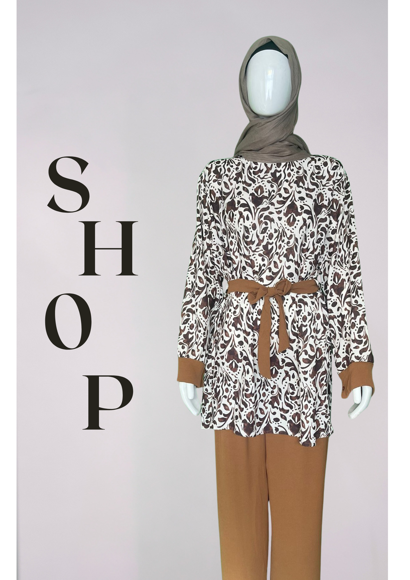 Elegant Printed Cord Set