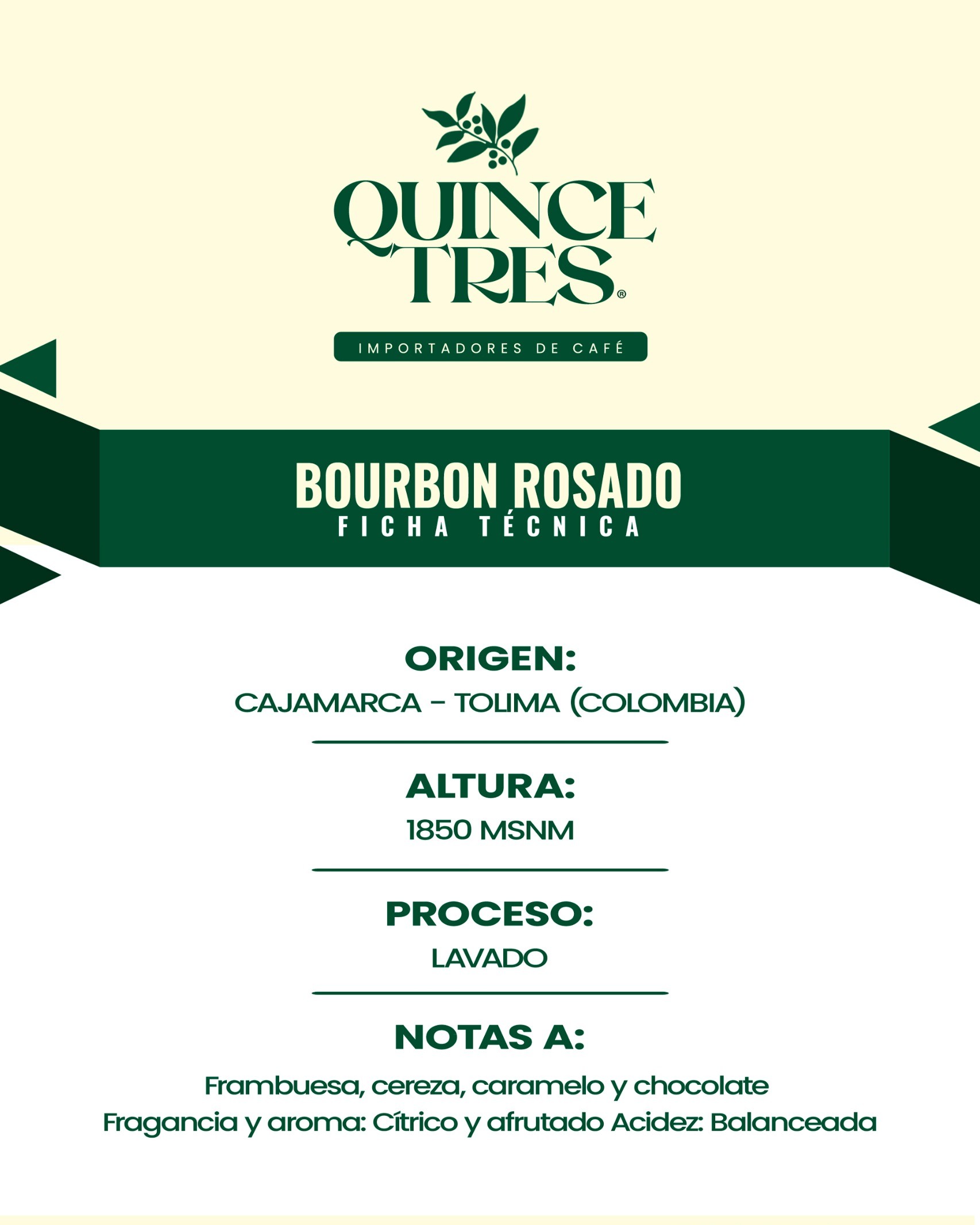 Bourbon Rosado (Lavado) x 35kg