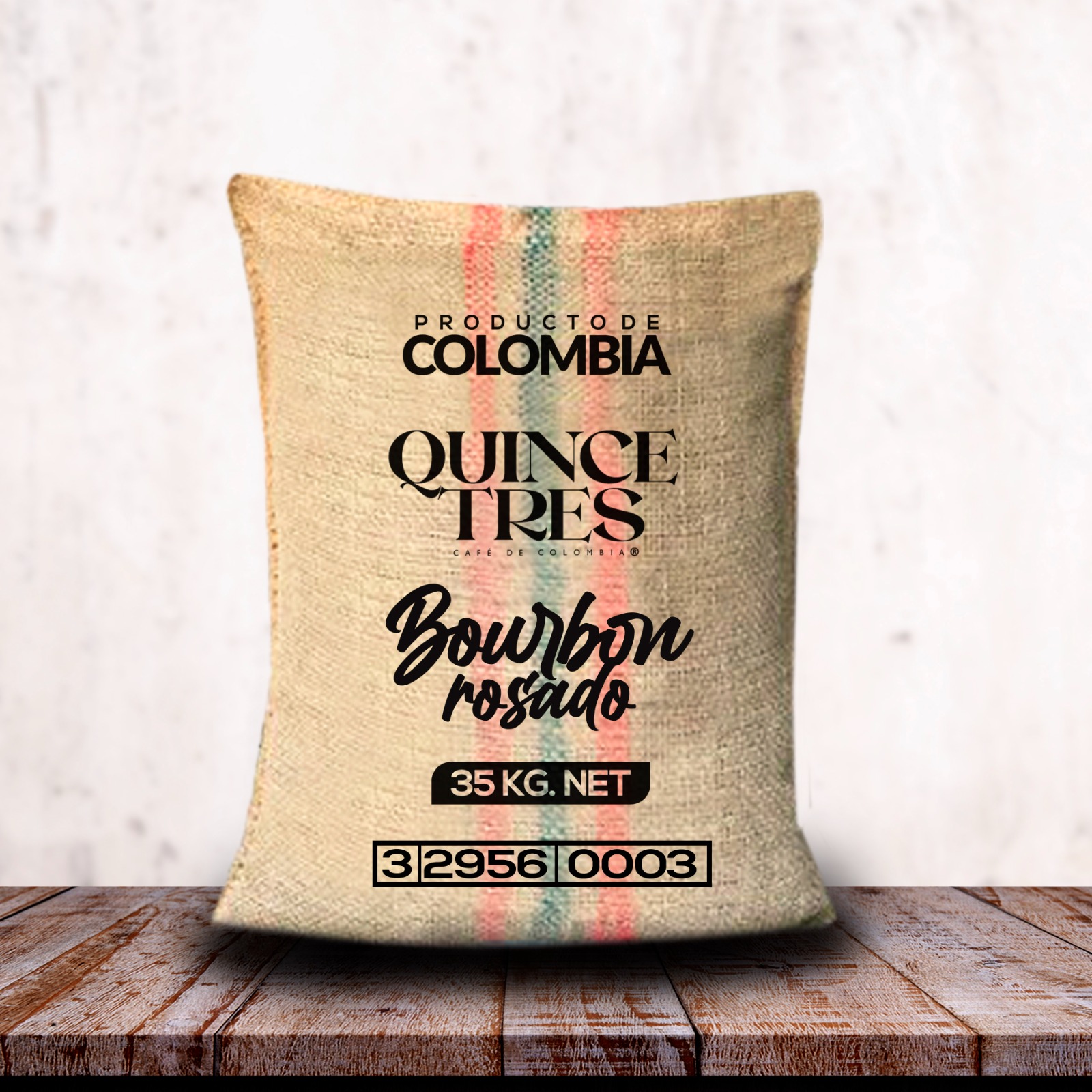 Bourbon Rosado (Lavado) x 35kg