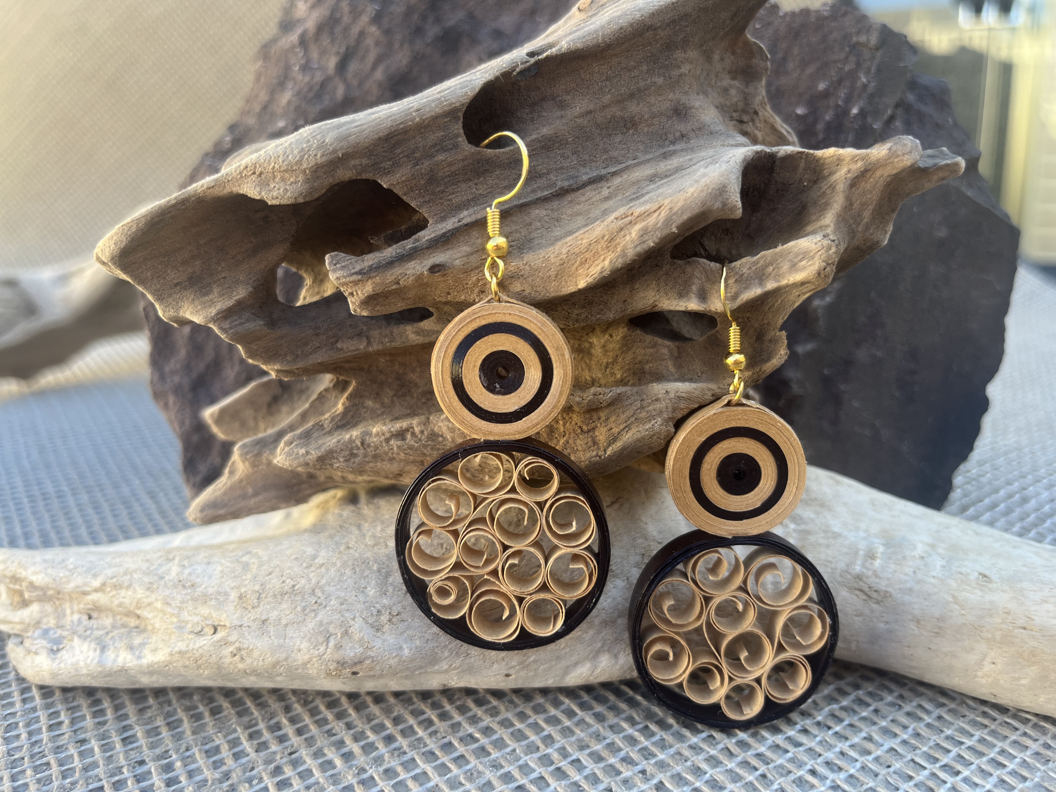 Handcrafted Quilled Paper Earrings