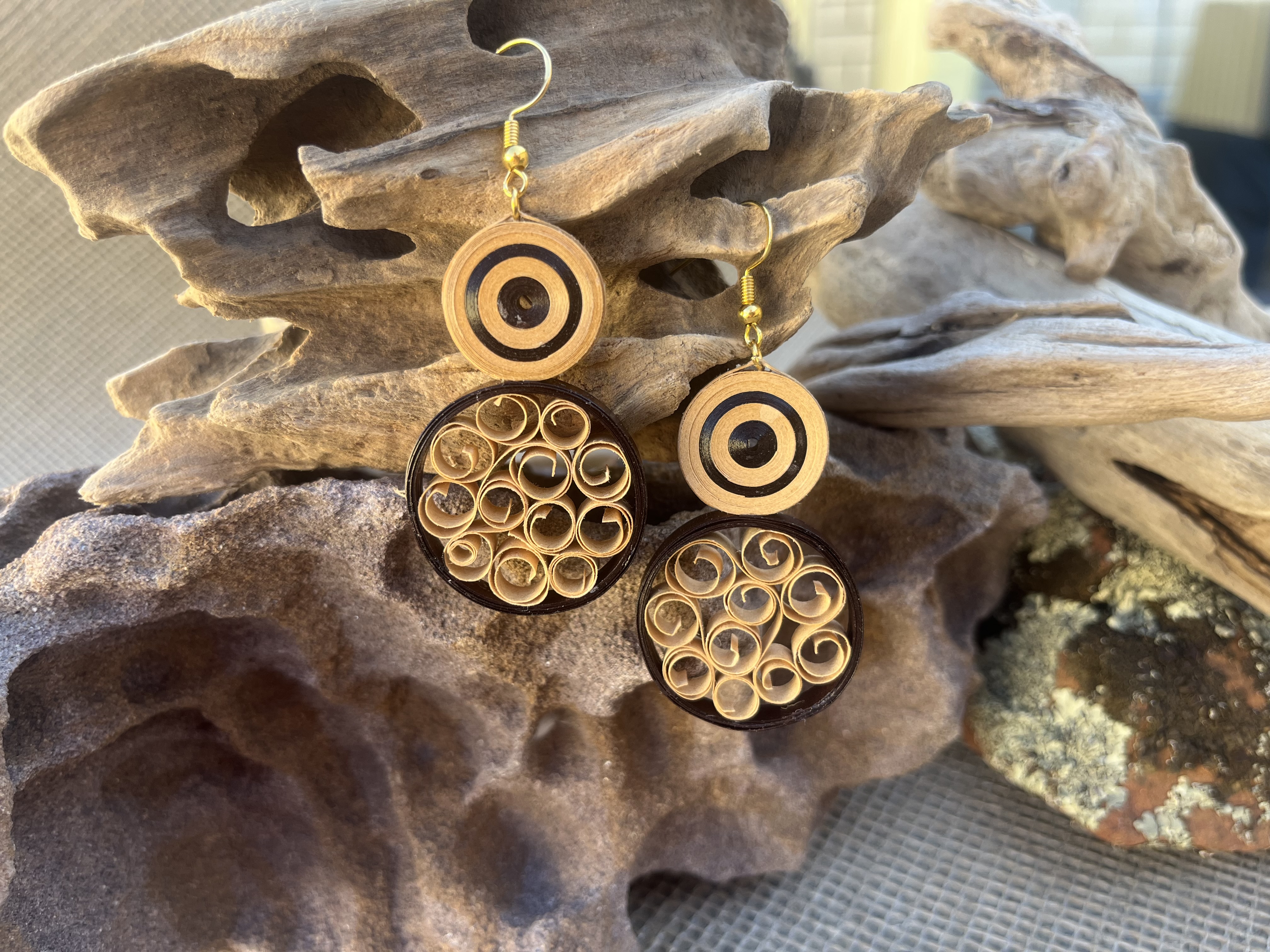Handcrafted Quilled Paper Earrings
