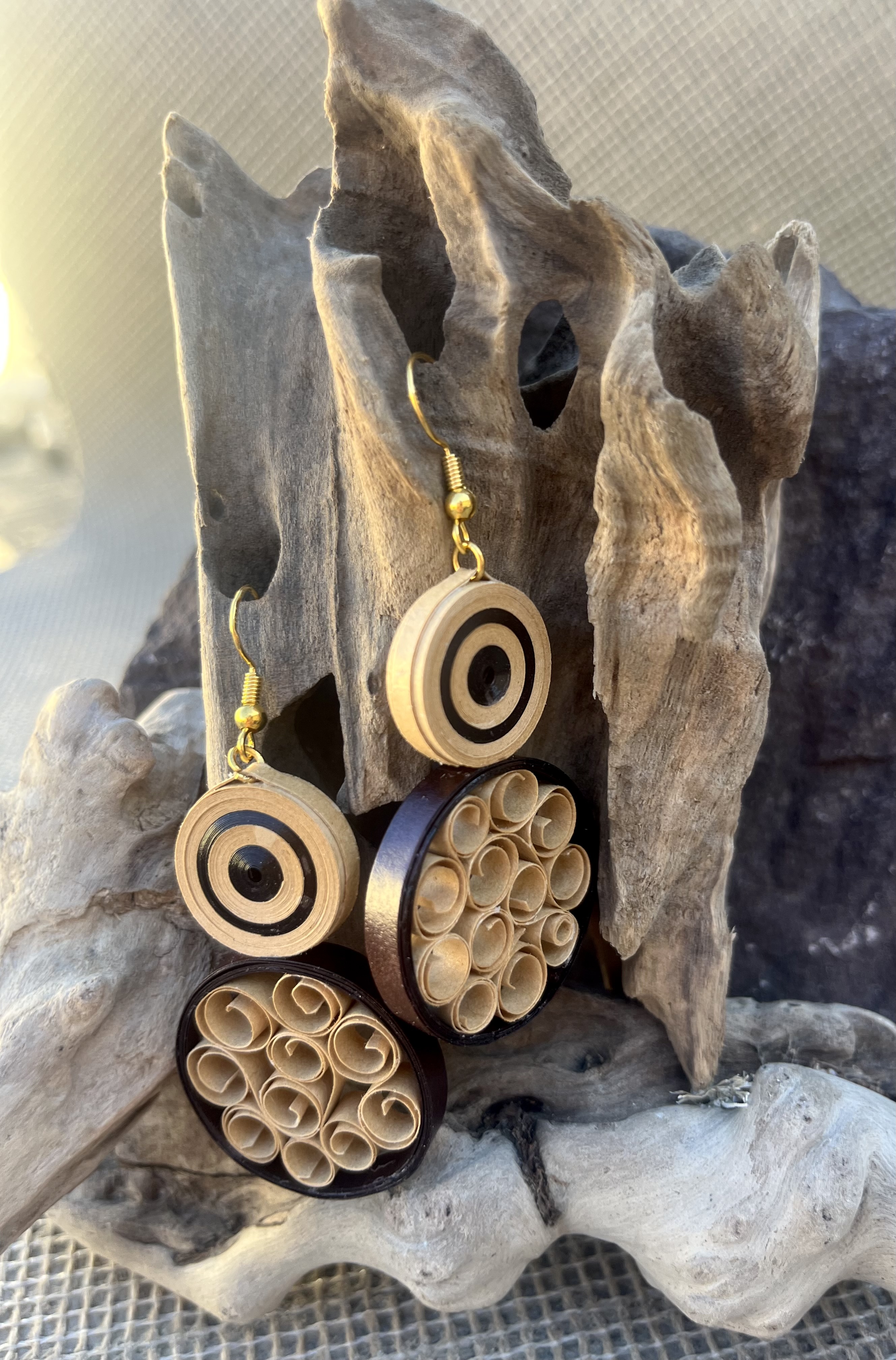 Handcrafted Quilled Paper Earrings