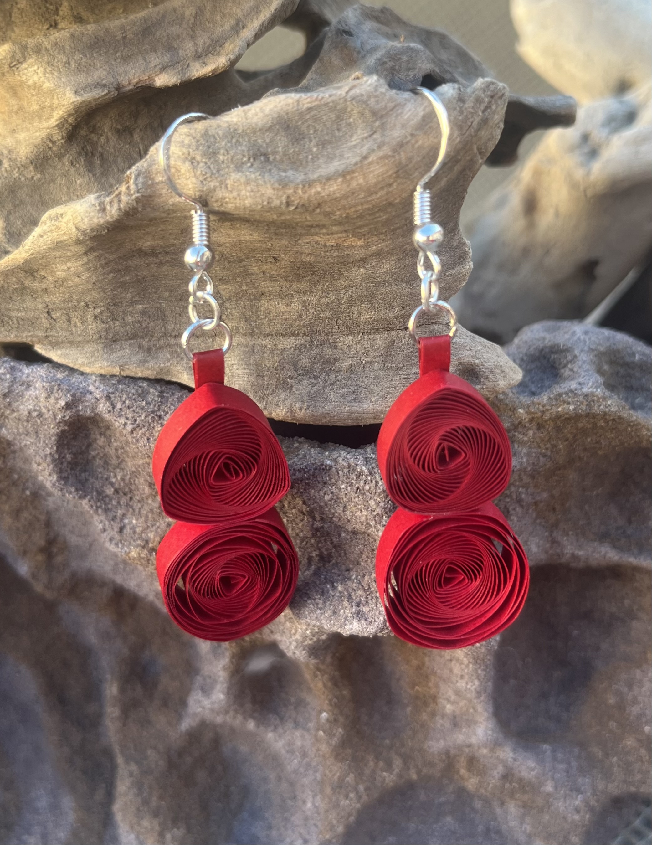 Handcrafted Quilled Paper Earrings