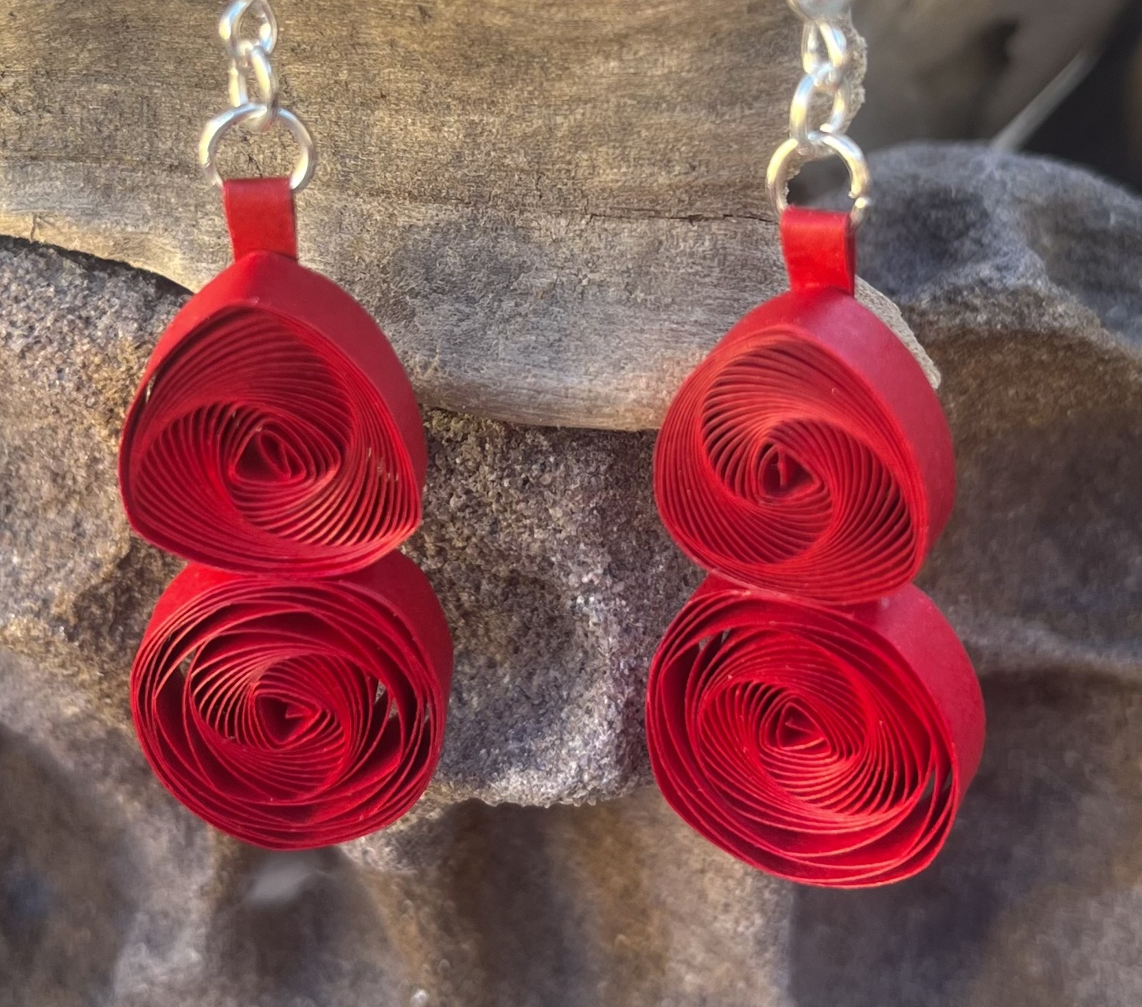 Handcrafted Quilled Paper Earrings