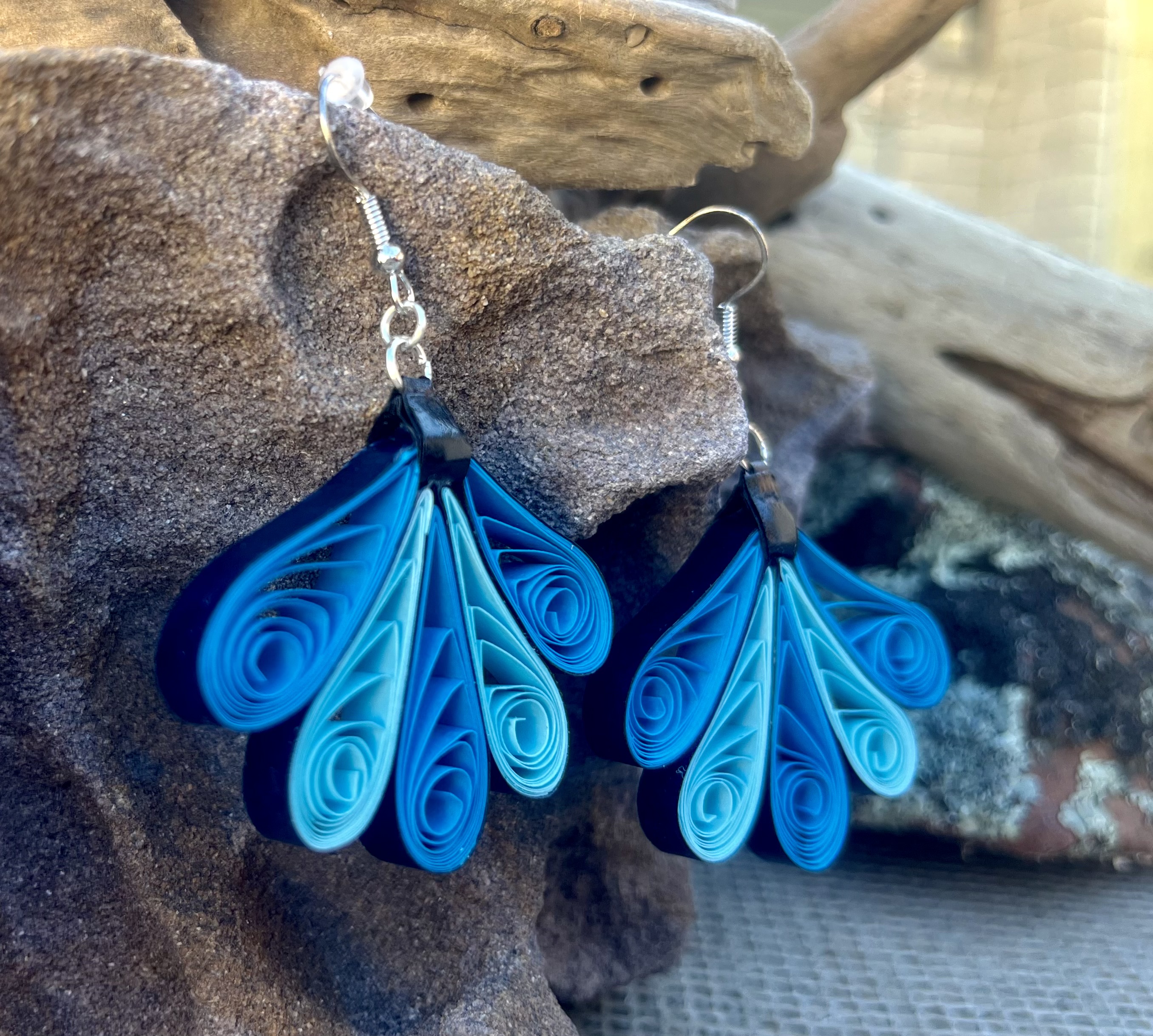 Handcrafted Quilled Paper Earrings