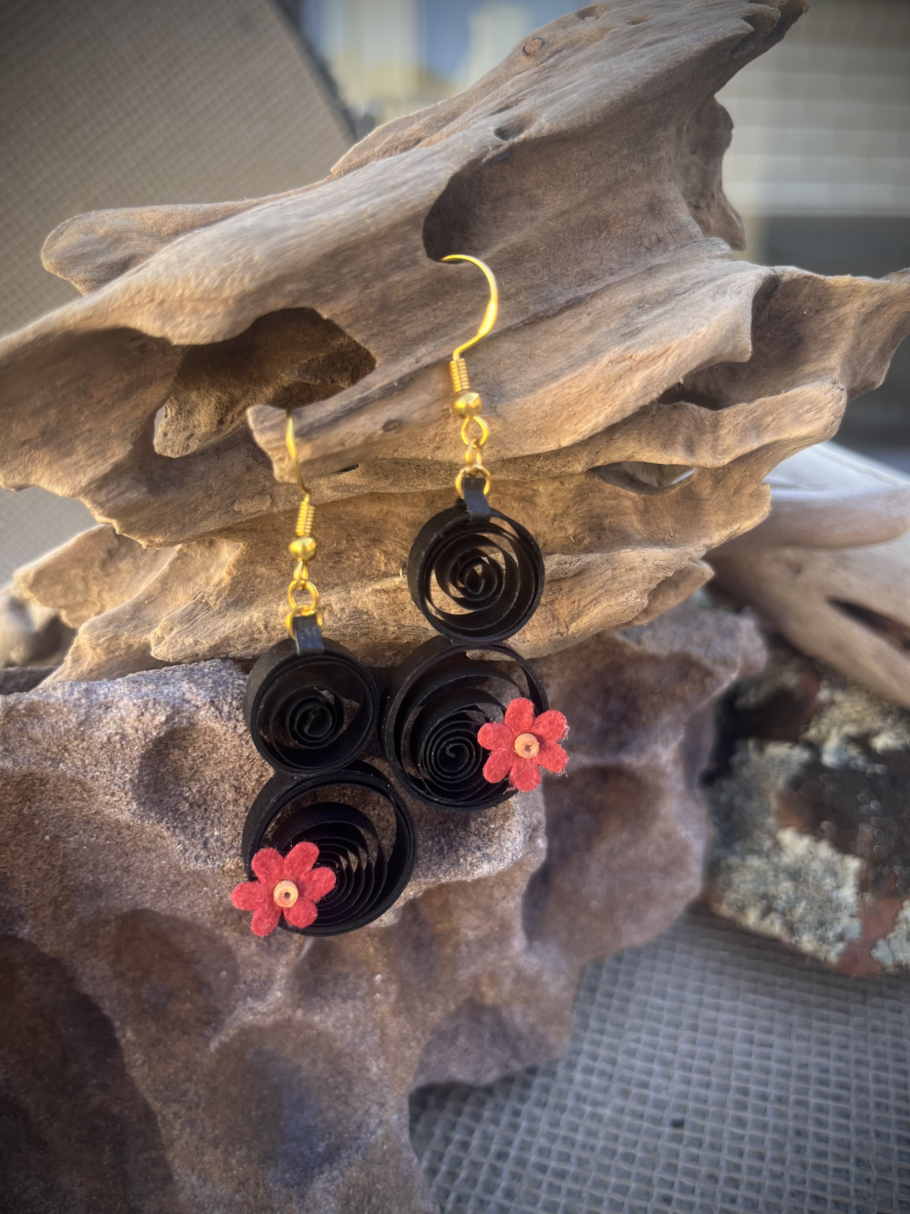 Handcrafted Quilled Paper Earrings