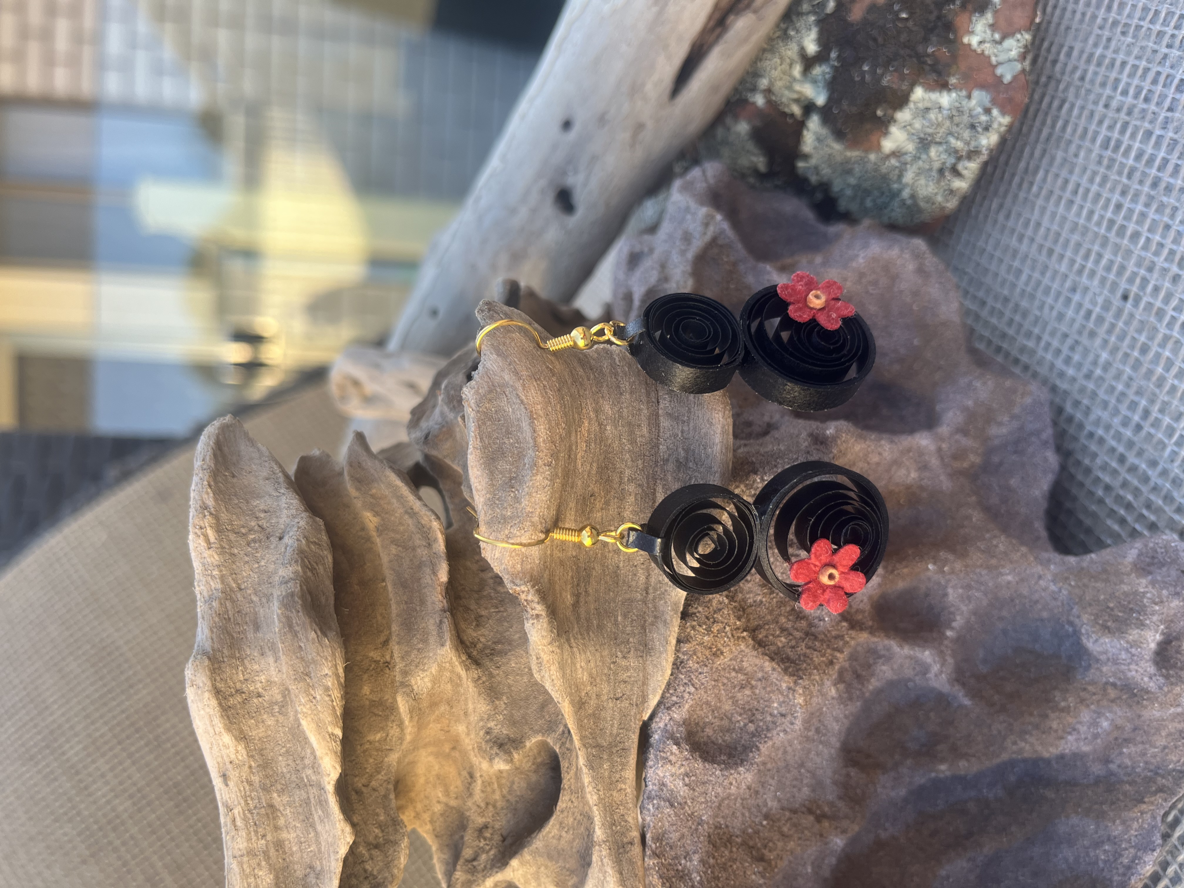 Handcrafted Quilled Paper Earrings