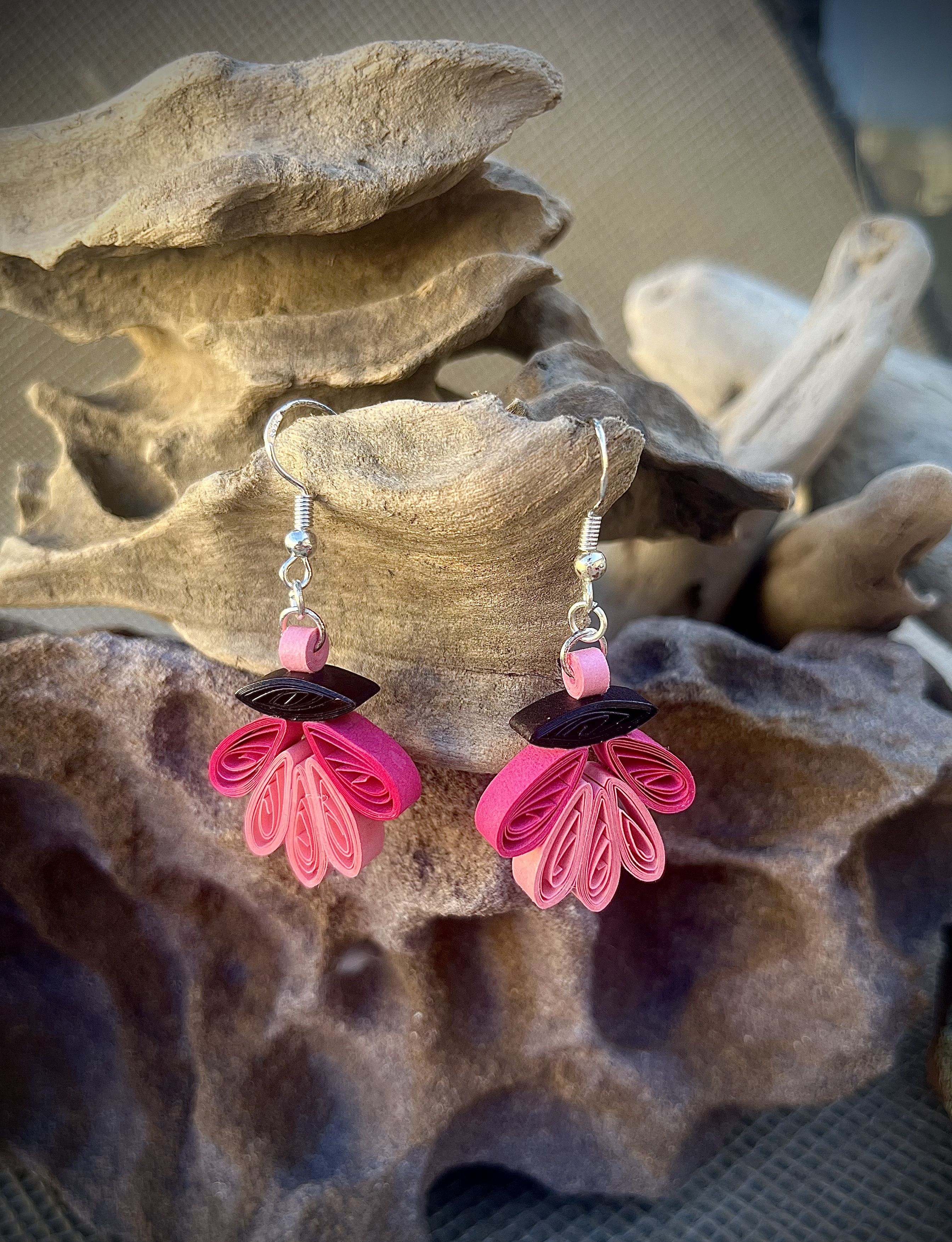 Handcrafted Quilled Paper Earrings