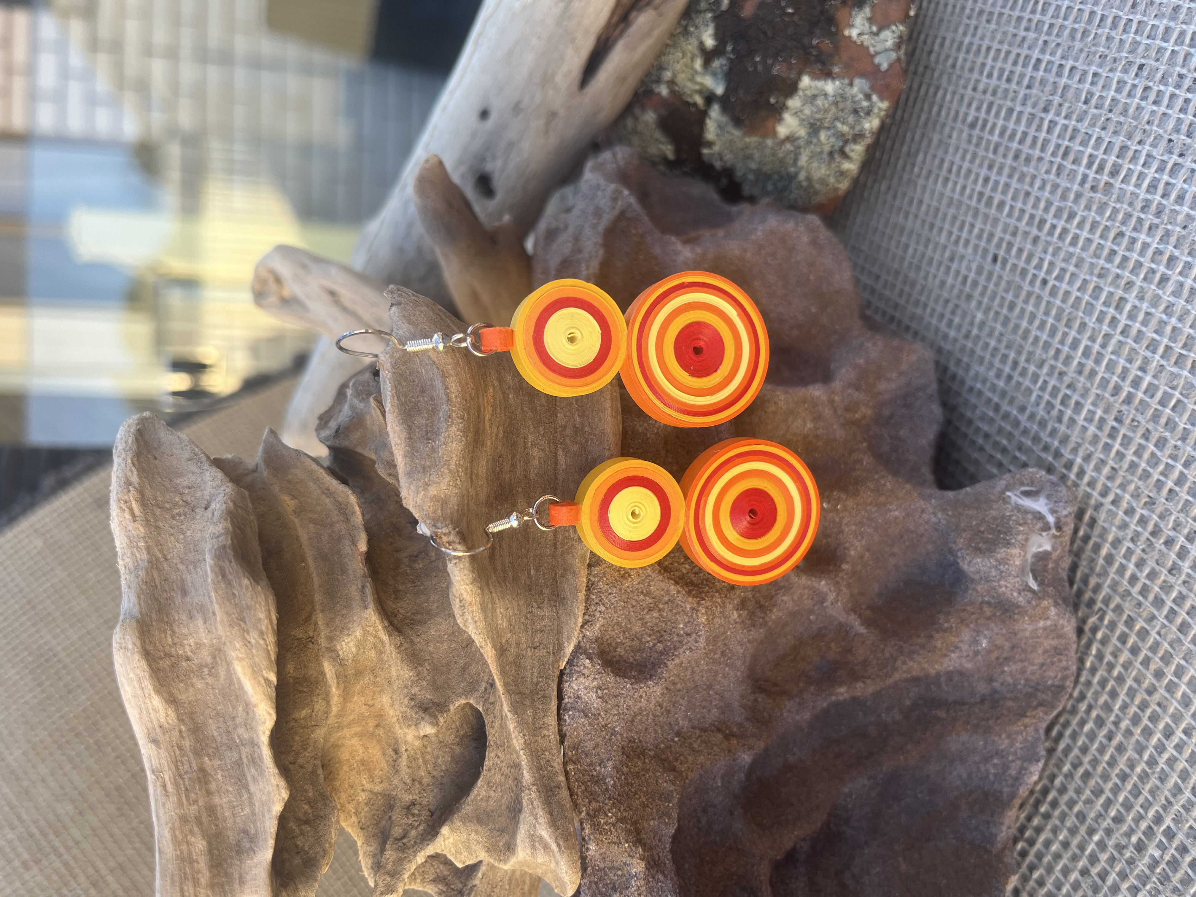 Handcrafted Quilled Paper Earrings