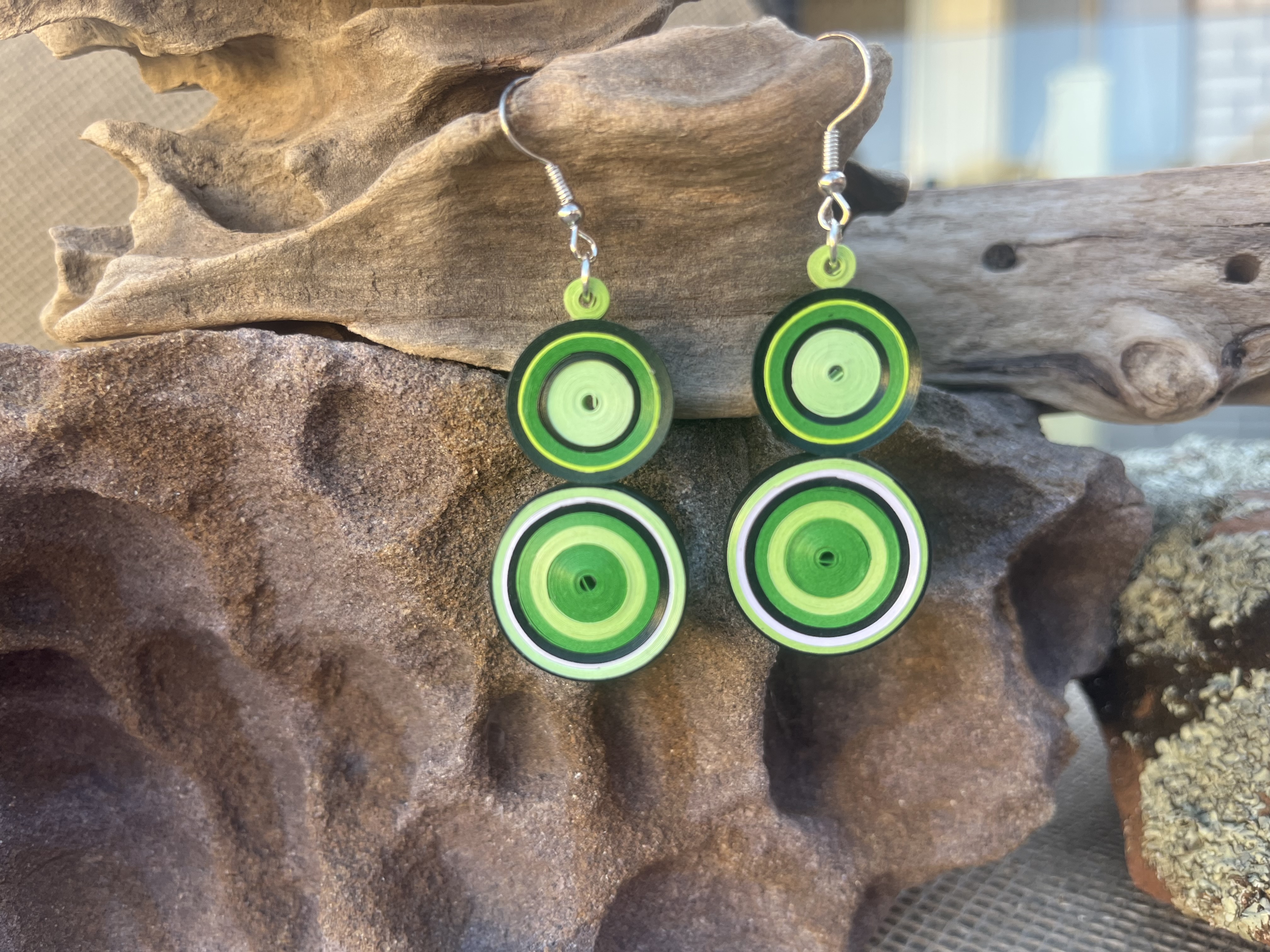 Handcrafted Quilled Paper Earrings