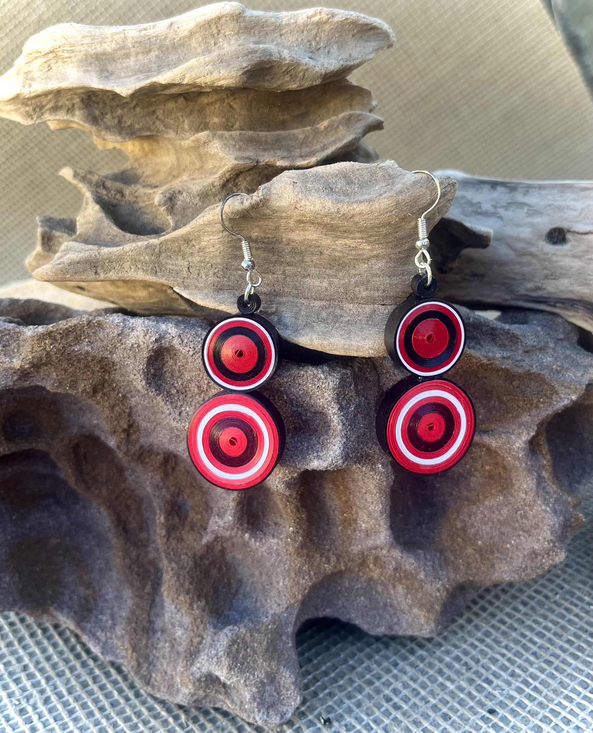 Handcrafted Quilled Paper Earrings