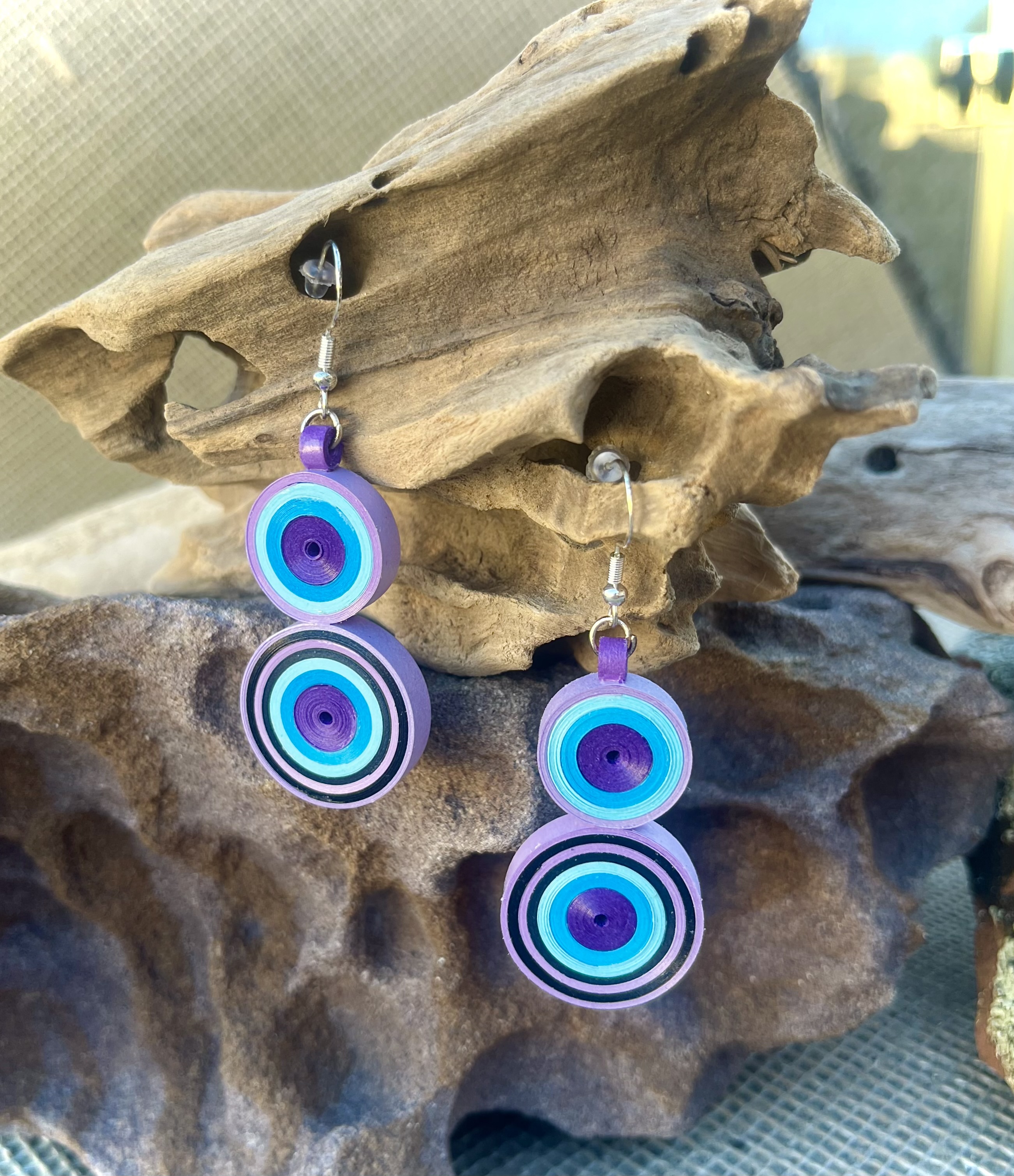 Handcrafted Quilled Paper Earrings