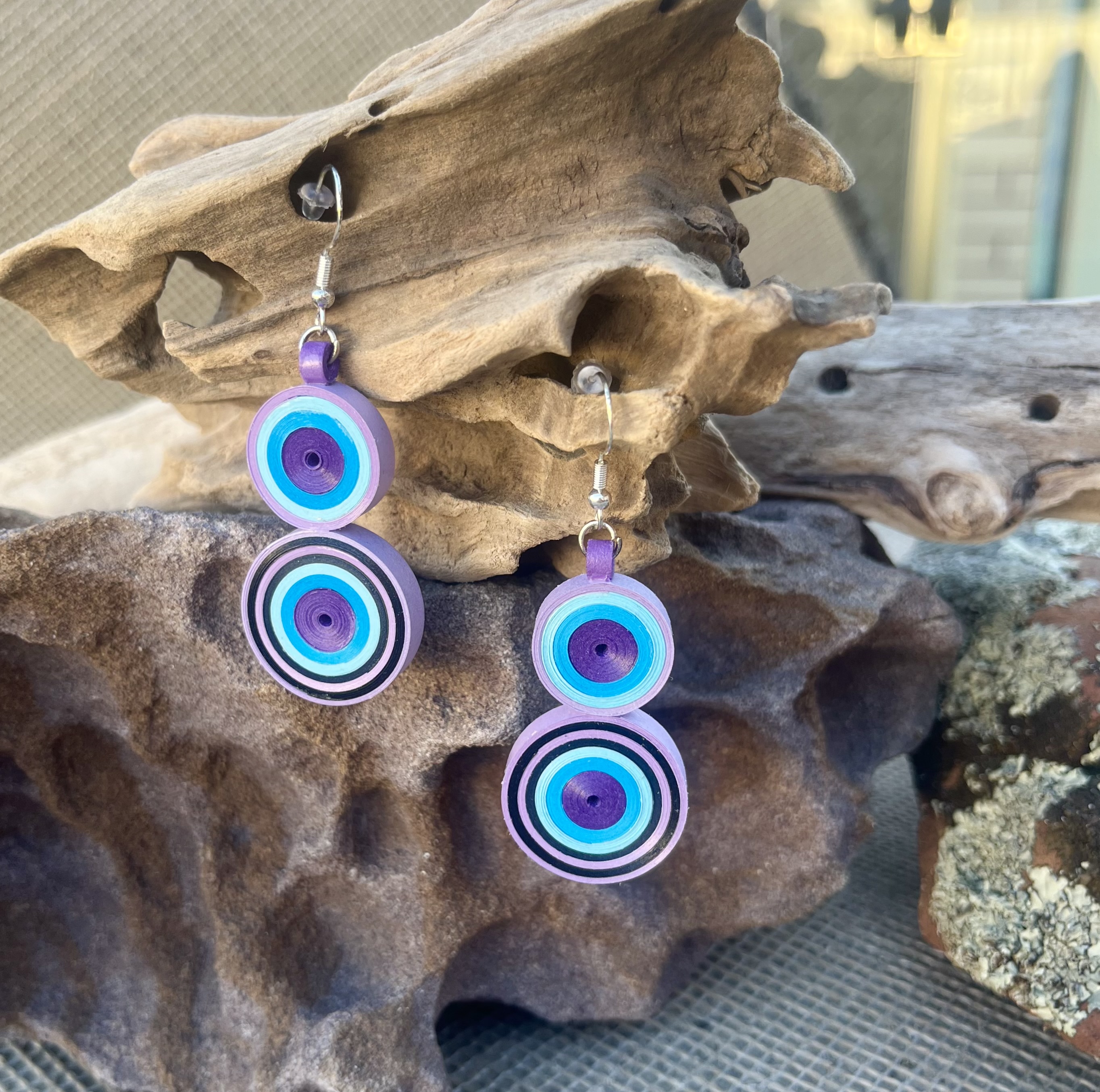 Handcrafted Quilled Paper Earrings
