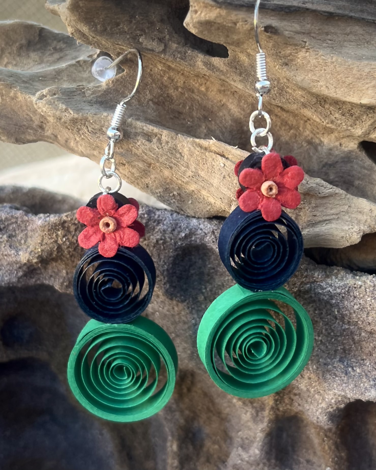 Handcrafted Quilled Paper Earrings