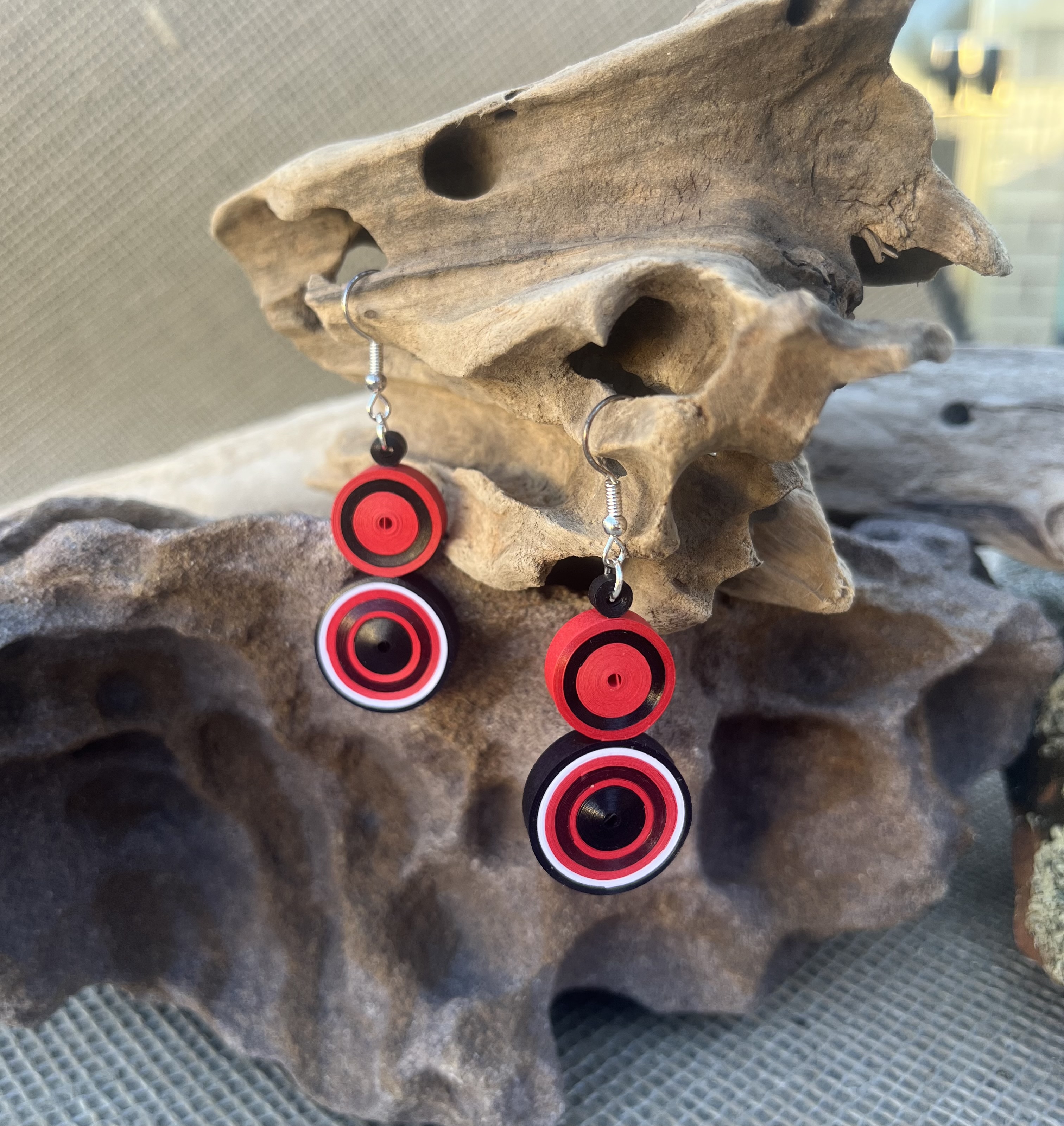 Handcrafted Quilled Paper Earrings