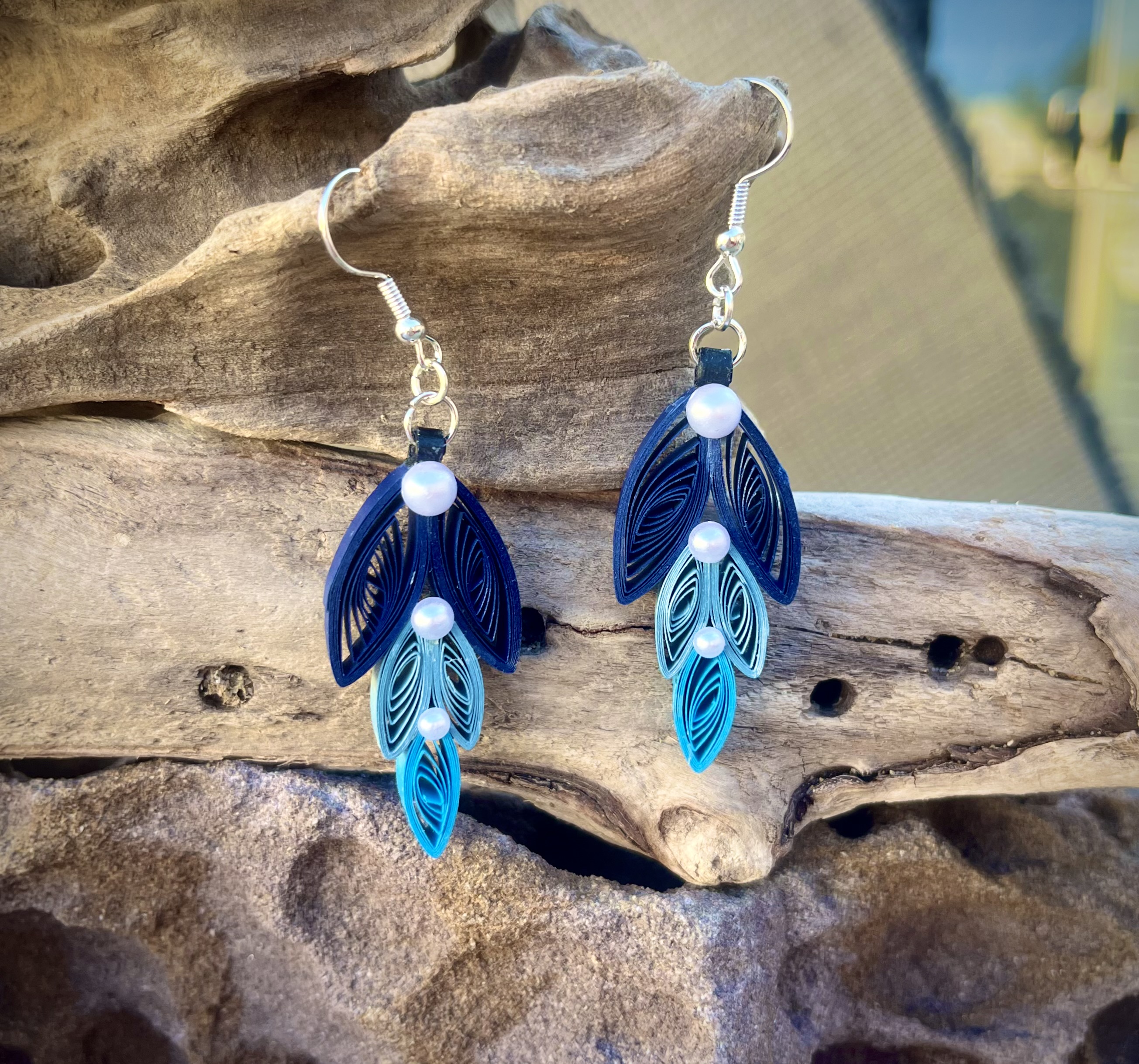 Handcrafted Quilled Paper Earrings