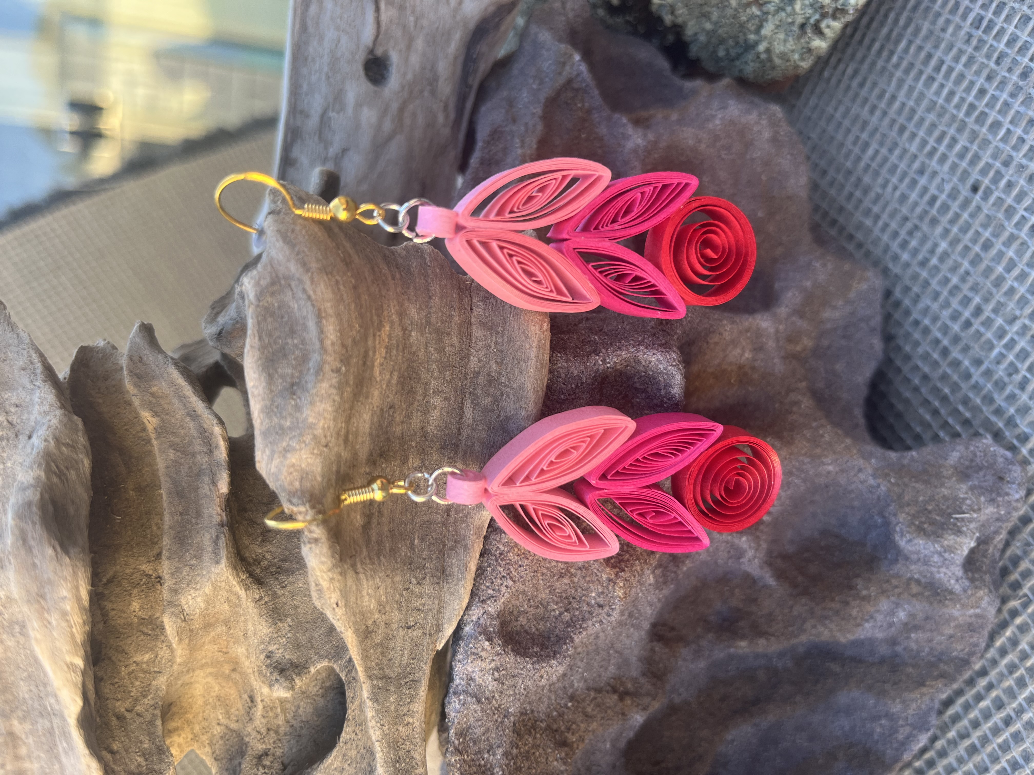 Handcrafted Quilled Paper Earrings