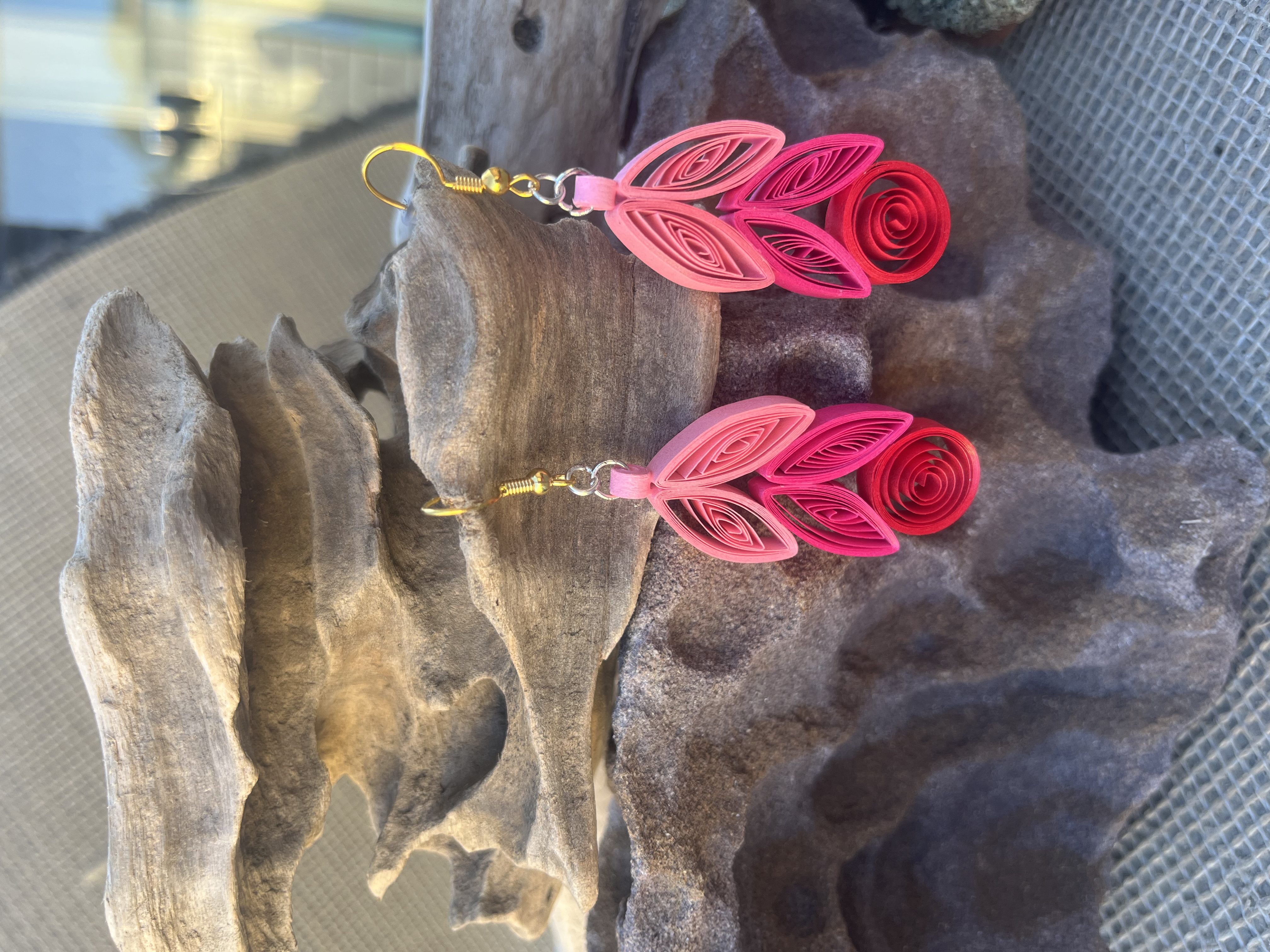 Handcrafted Quilled Paper Earrings