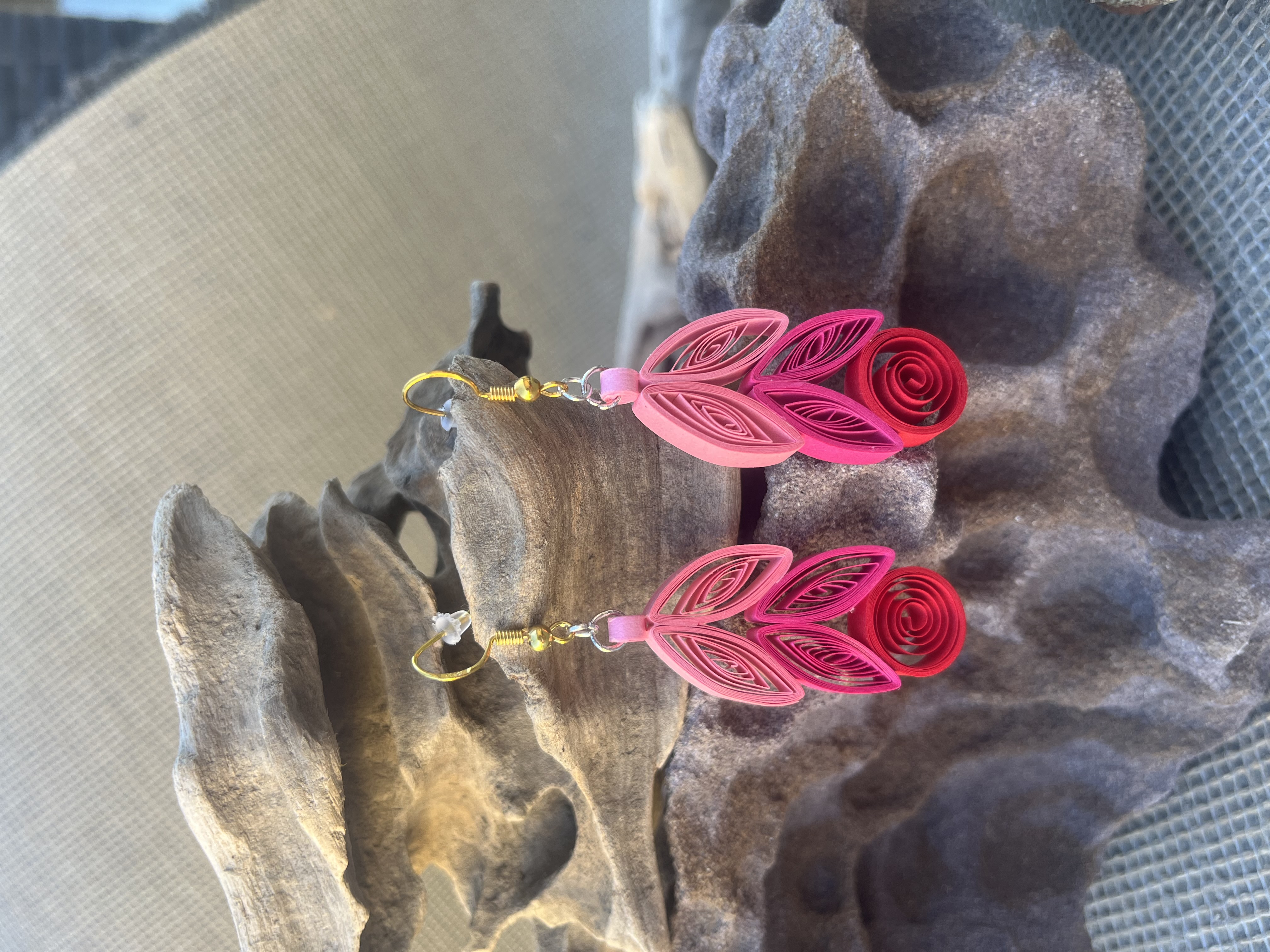 Handcrafted Quilled Paper Earrings