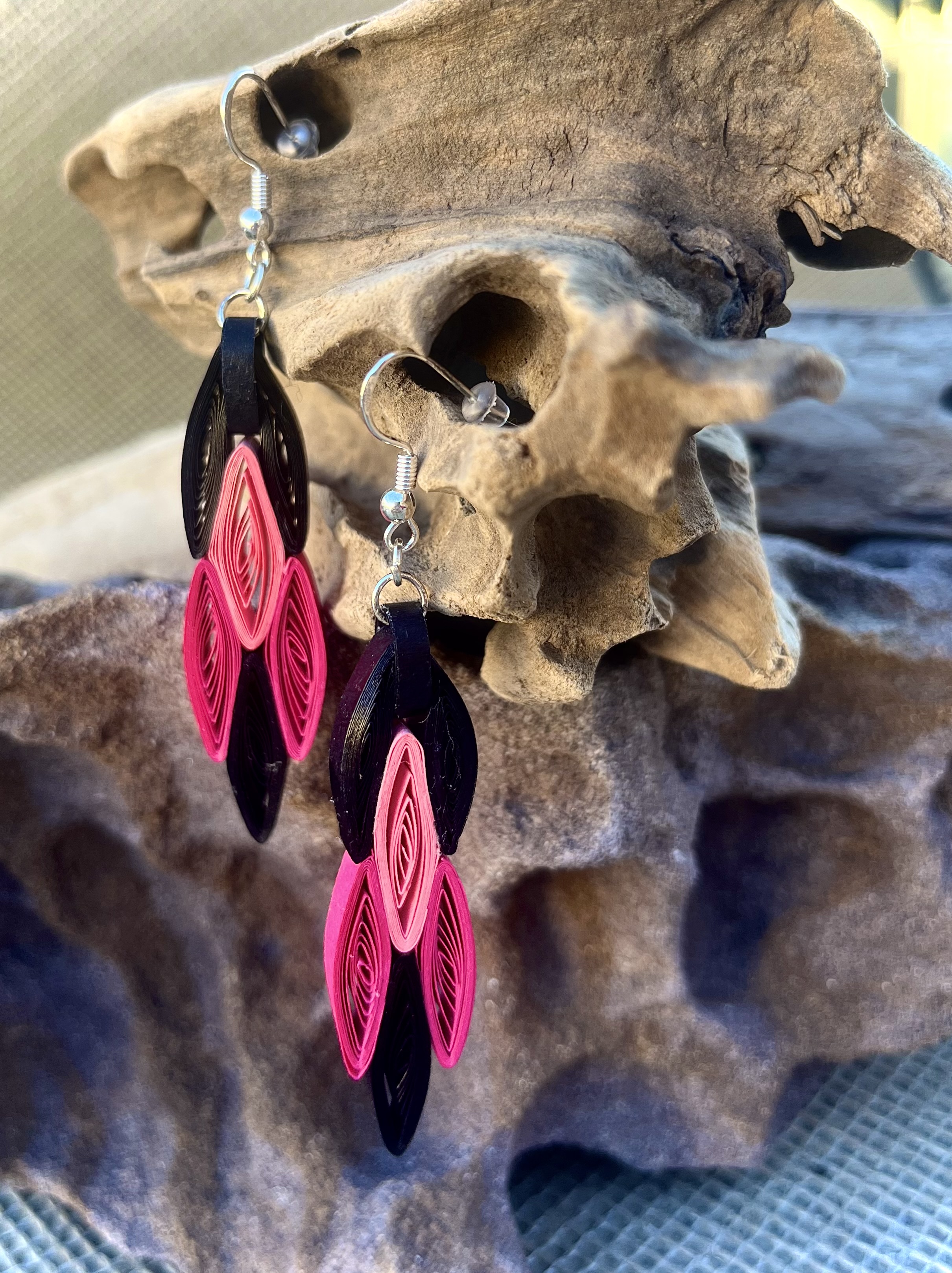 Handcrafted Quilled Paper Earrings