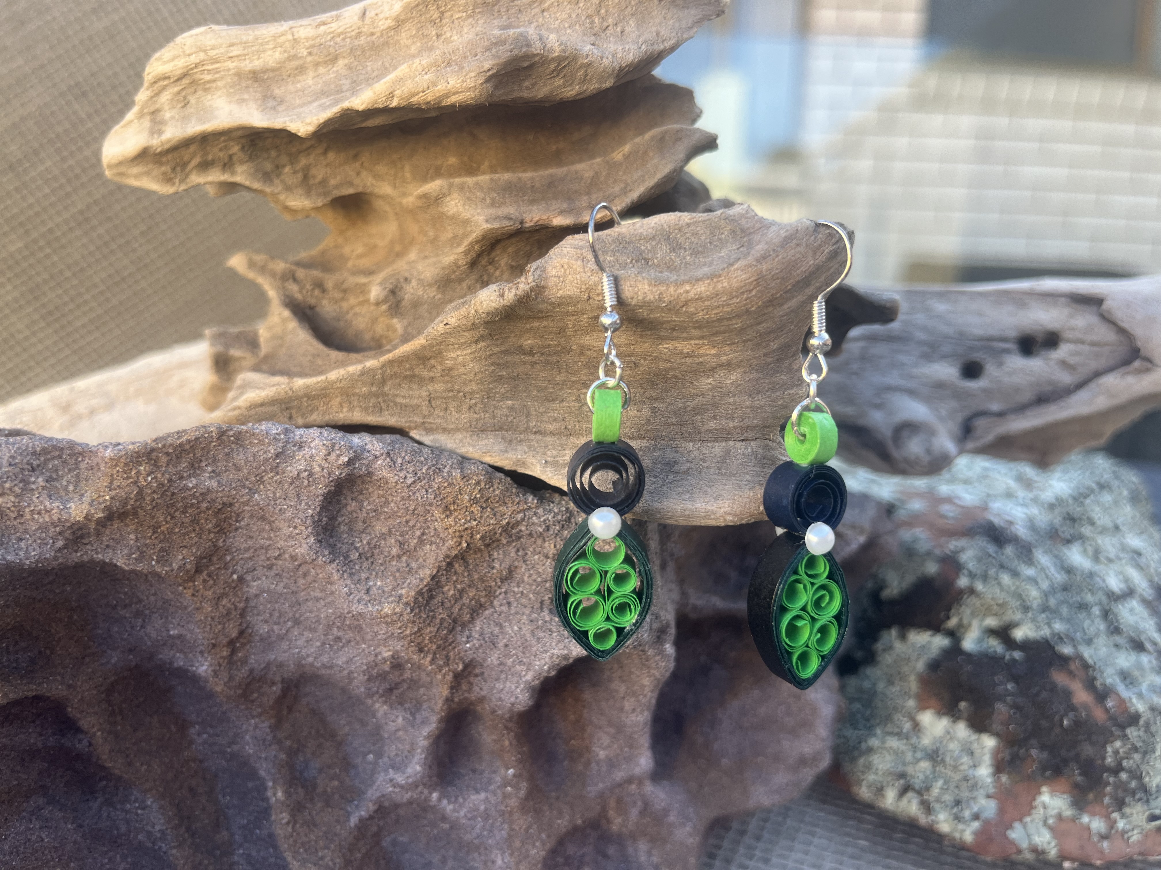 Handcrafted Quilled Paper Earrings