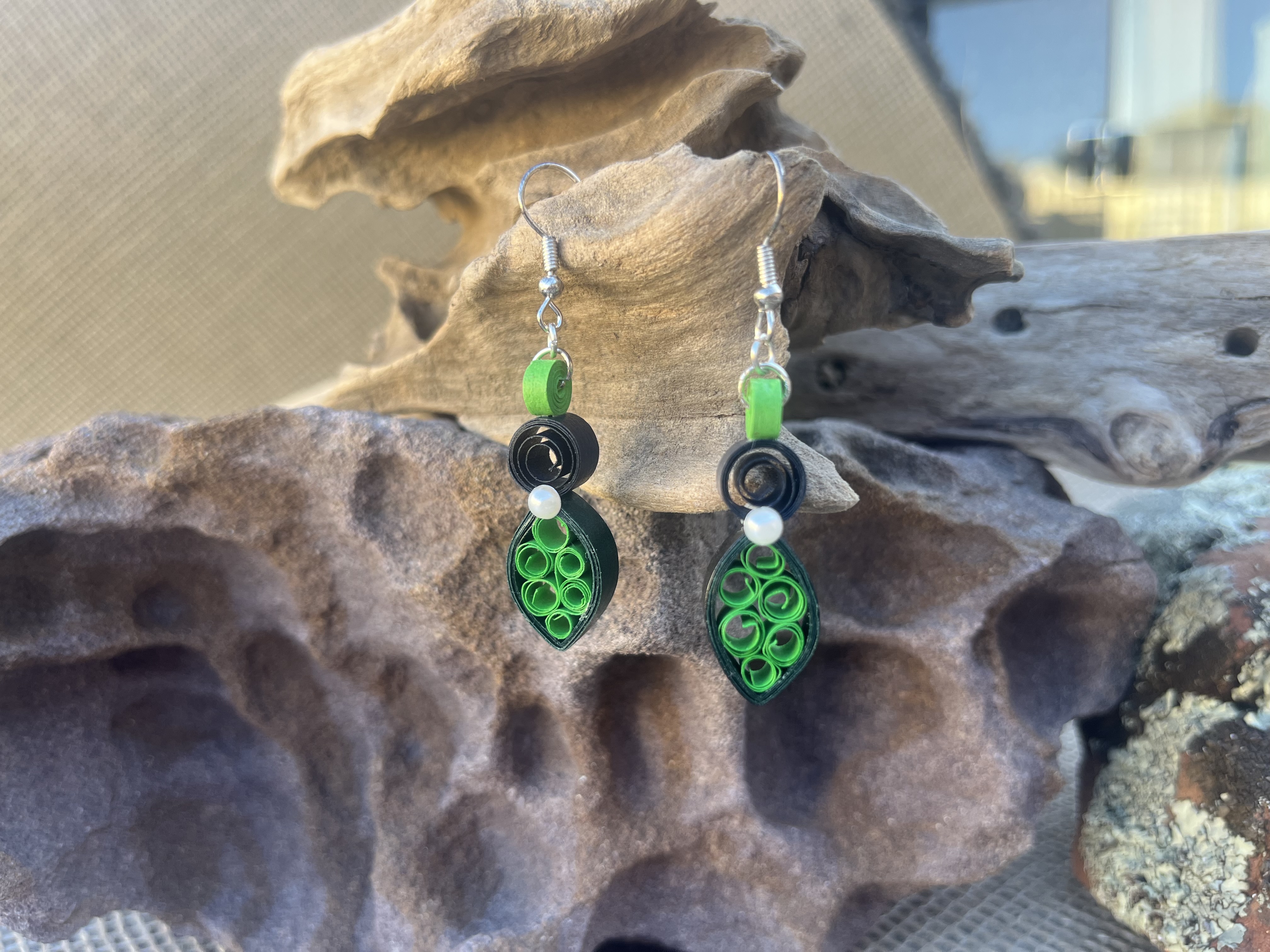 Handcrafted Quilled Paper Earrings