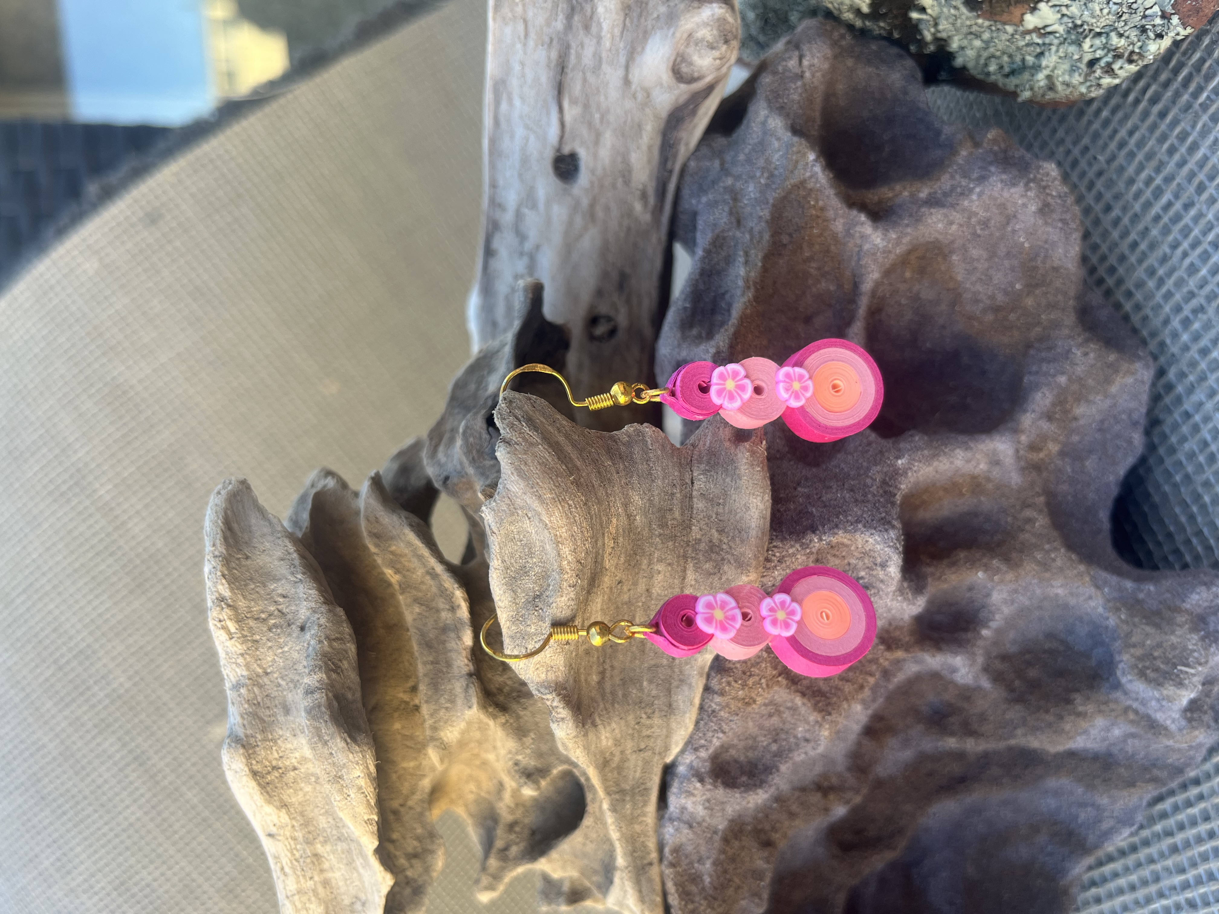 Handcrafted Quilled Paper Earrings