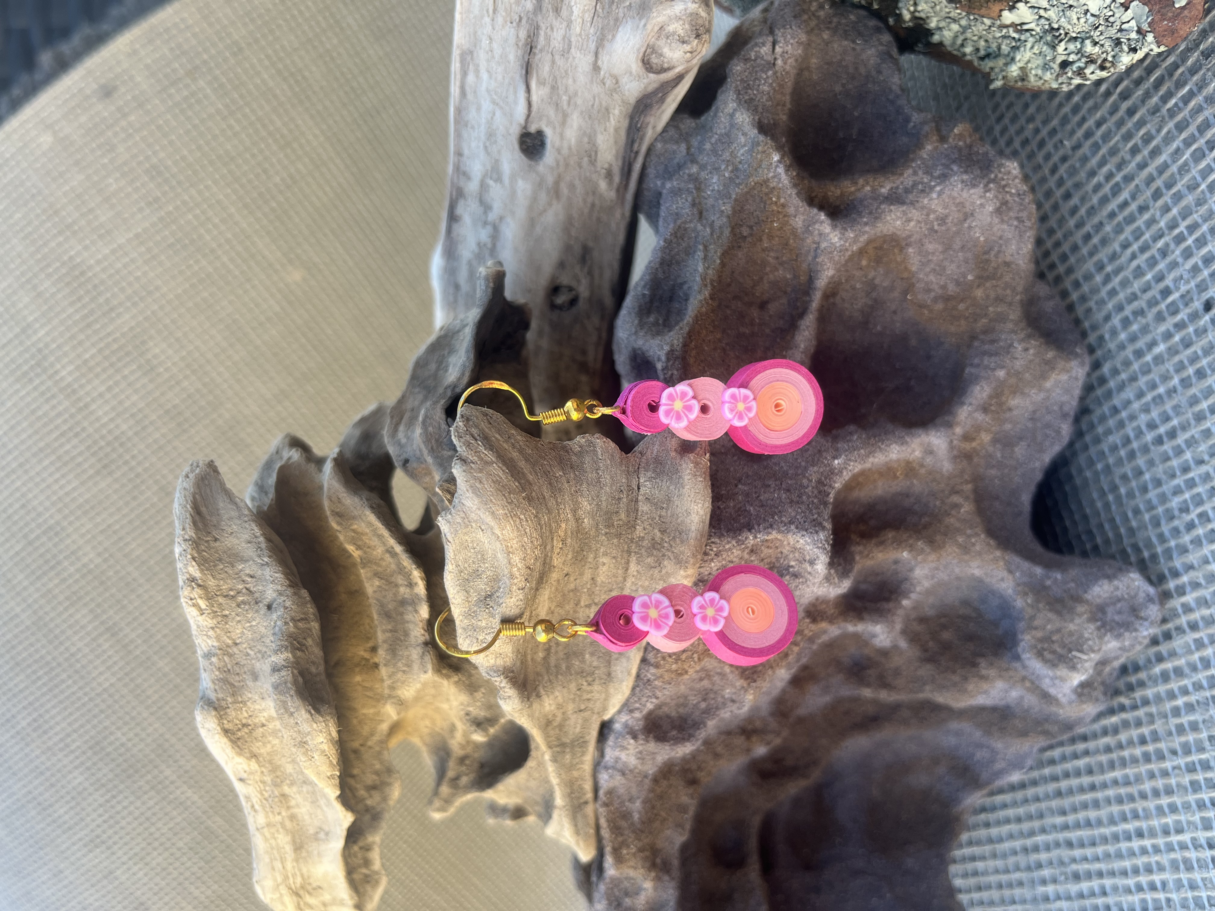 Handcrafted Quilled Paper Earrings