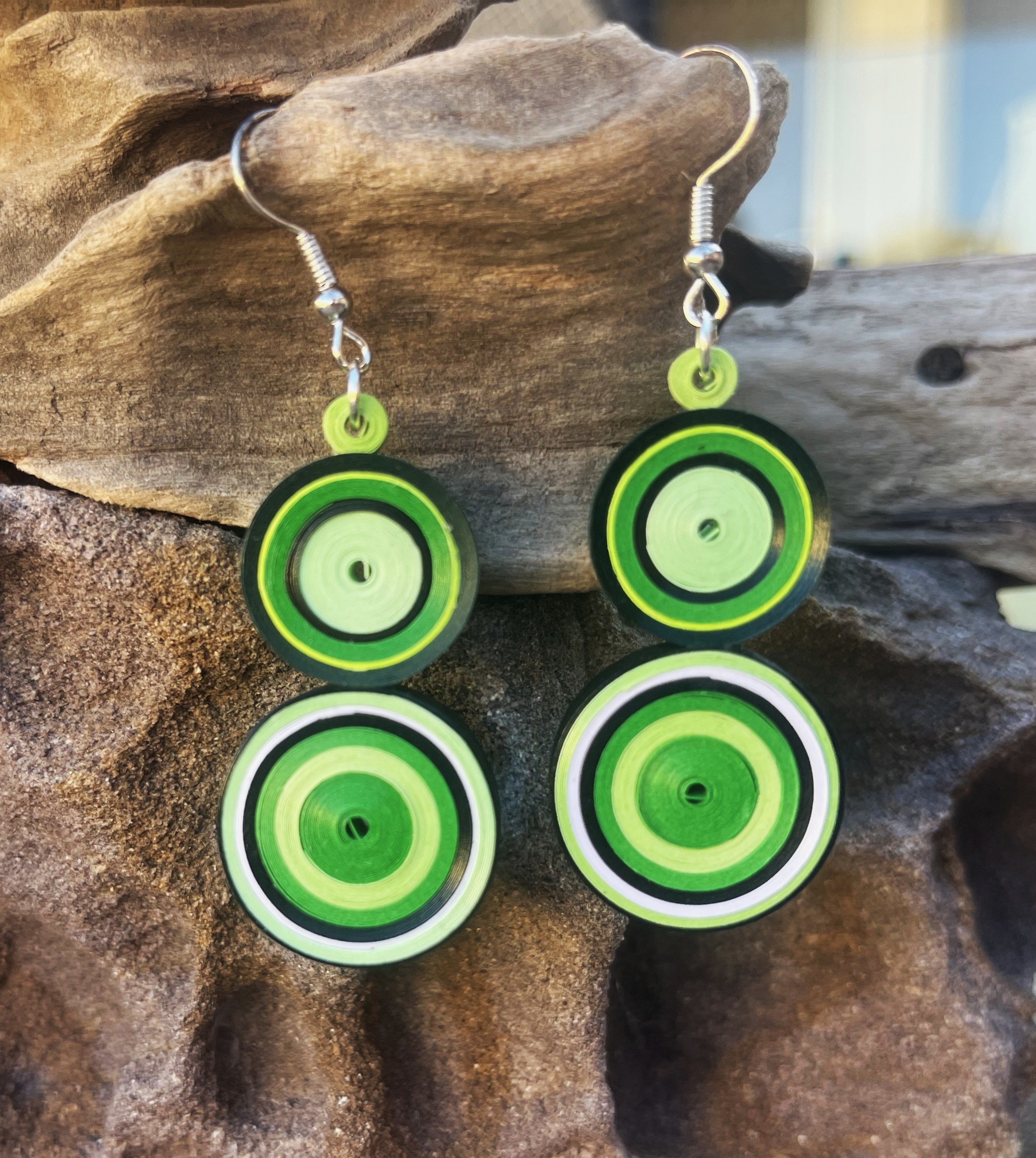 Handcrafted Quilled Paper Earrings