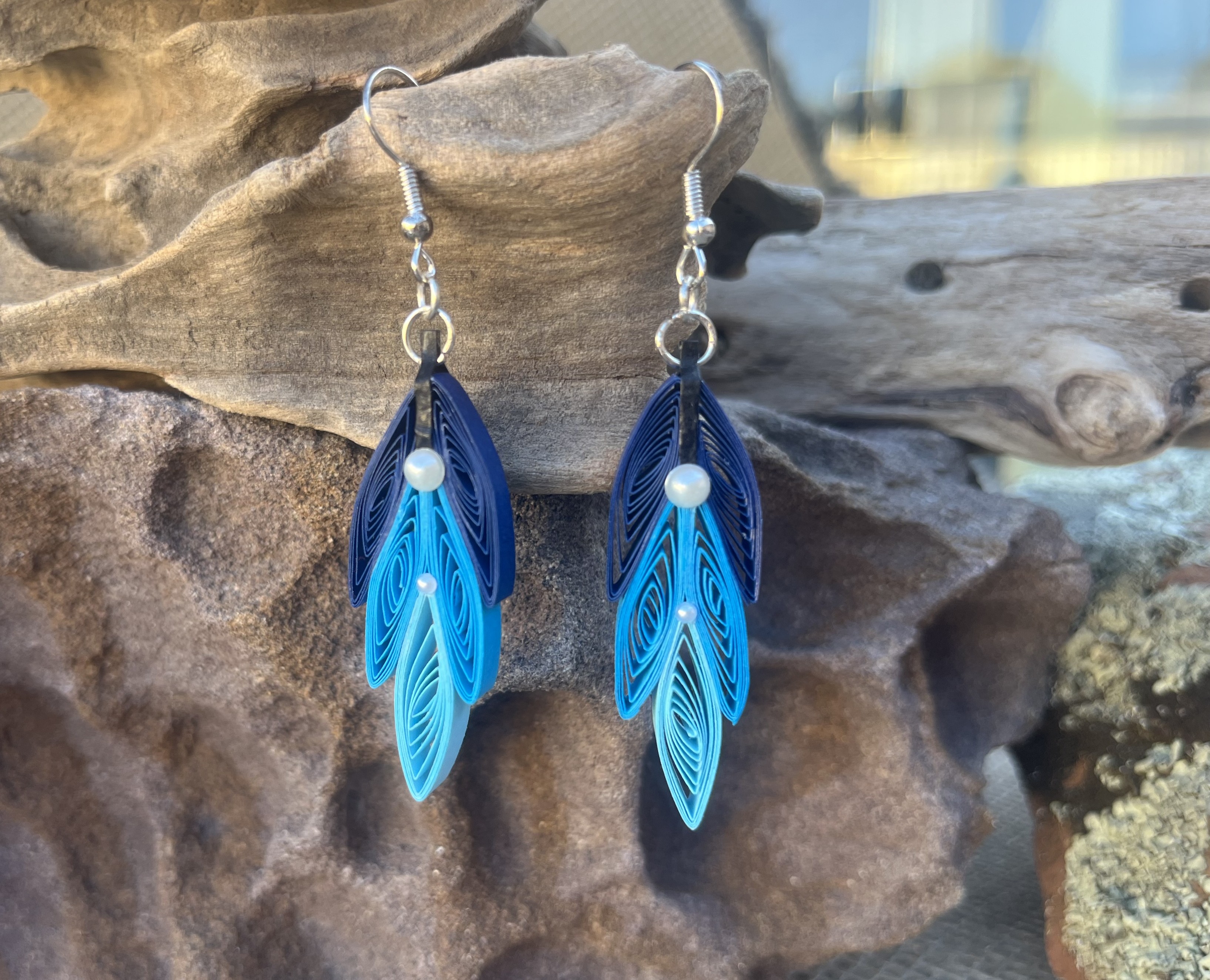 Handcrafted Quilled Paper Earrings