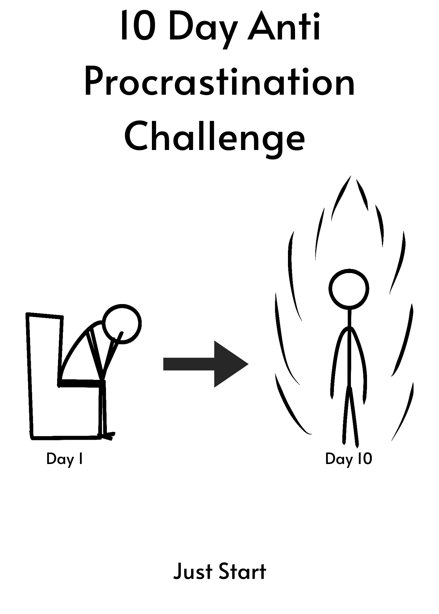 10 Day Anti Procrastination Challenge