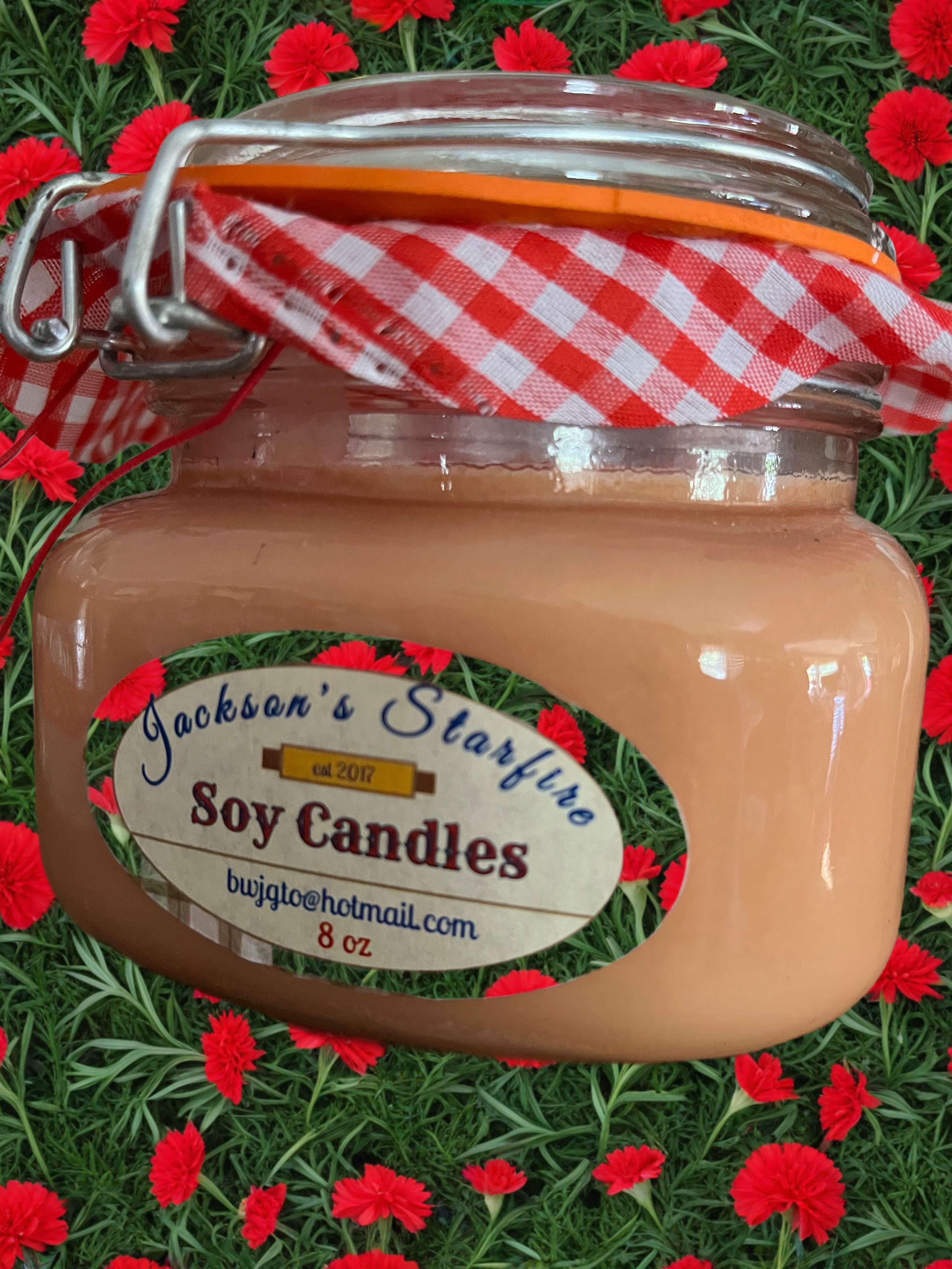 Old-fashioned Bail & Wire Clasp Jar Soy Candles