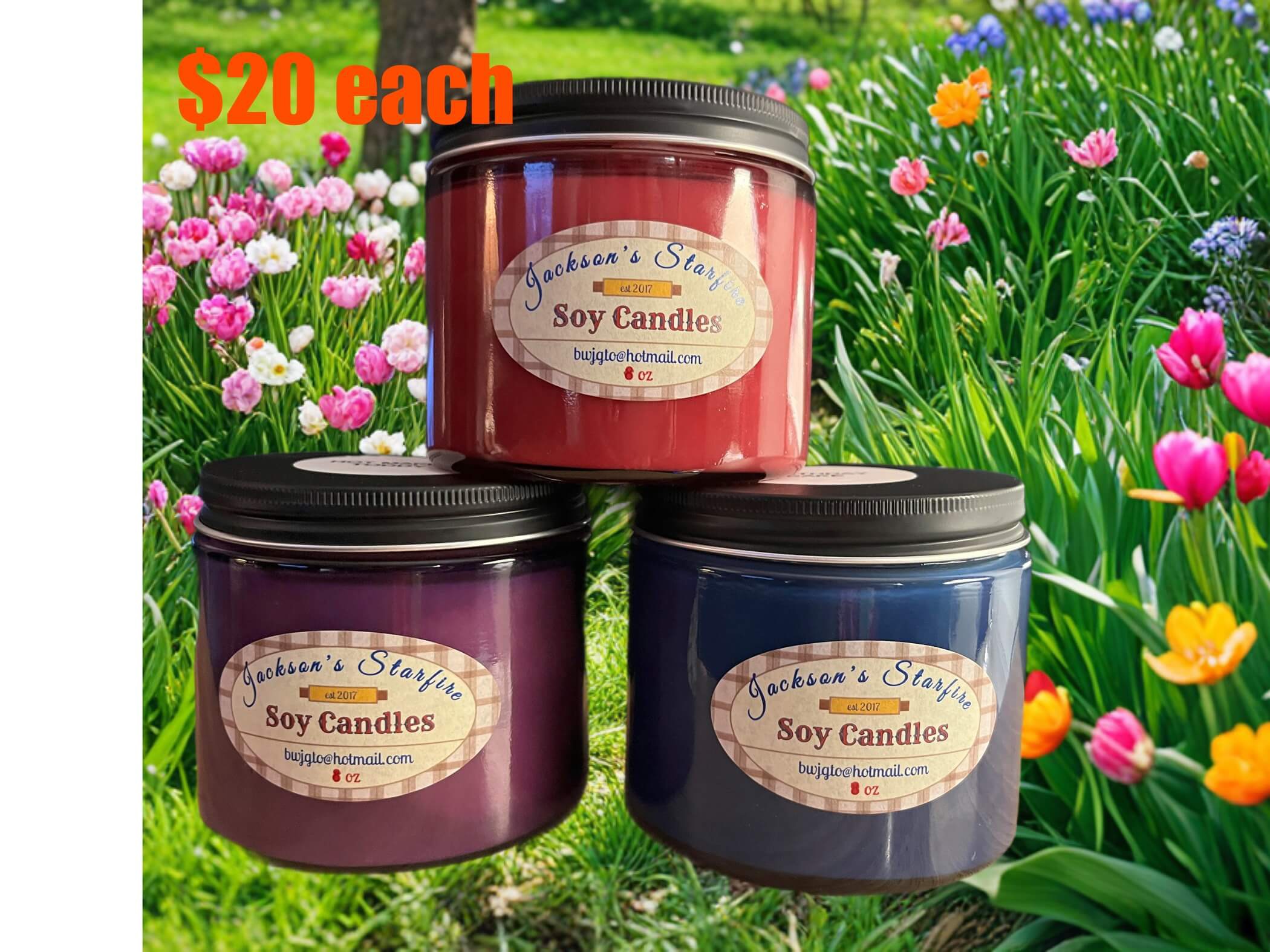 Decorator Jar Soy Candle